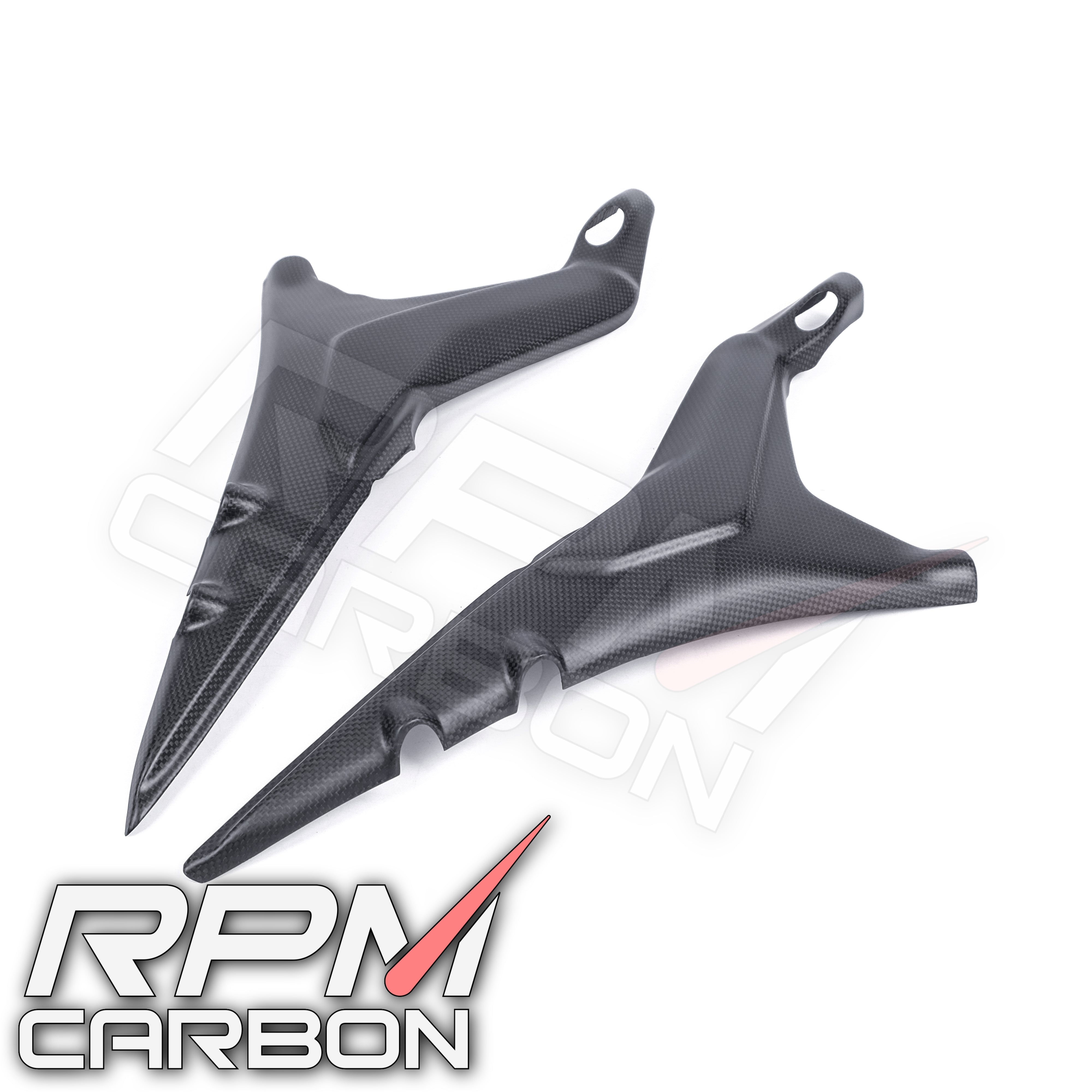 Ducati Panigale V4 Carbon Fiber Sub-Frame Covers Protectors Full Version