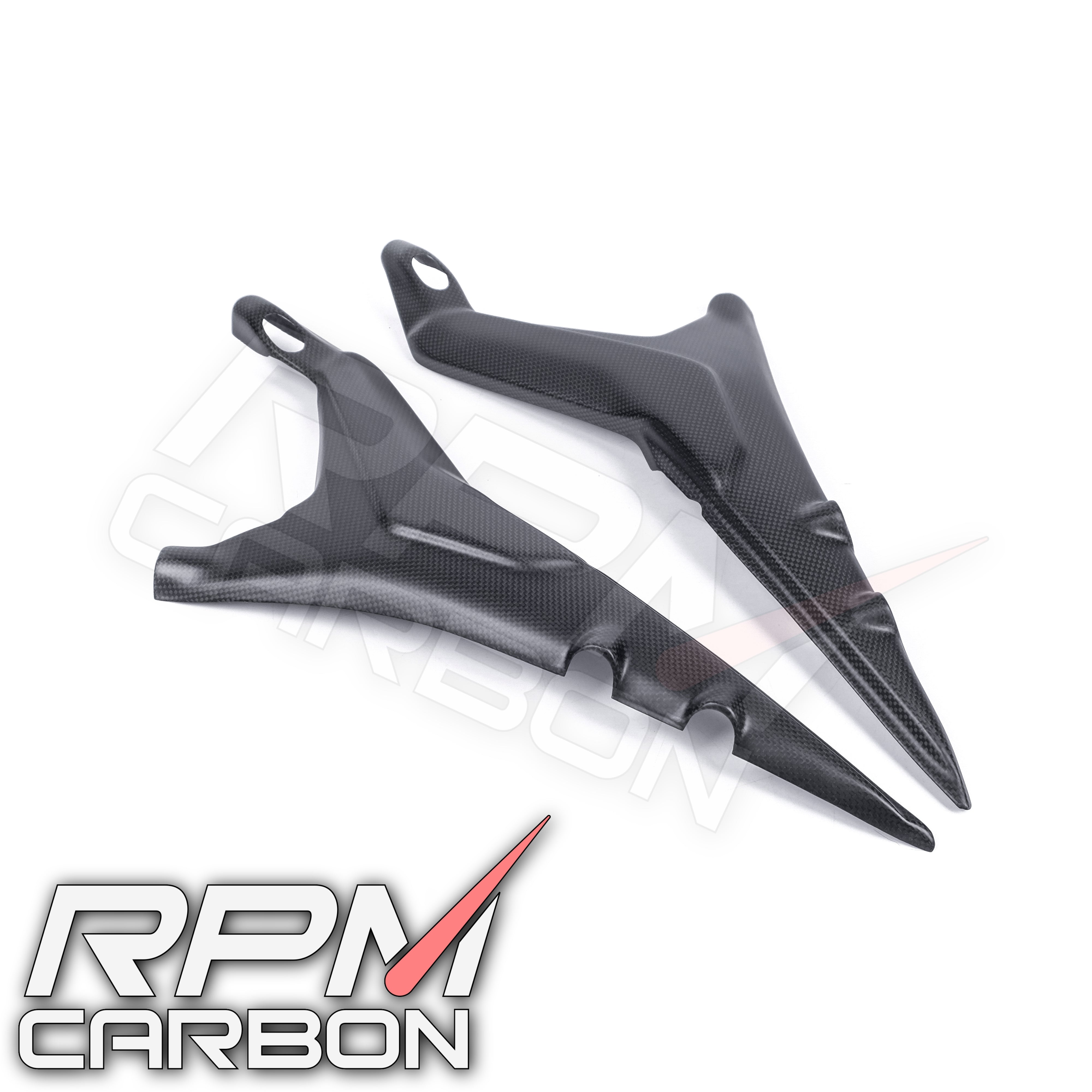 Ducati Panigale V4 Carbon Fiber Sub-Frame Covers Protectors Full Version