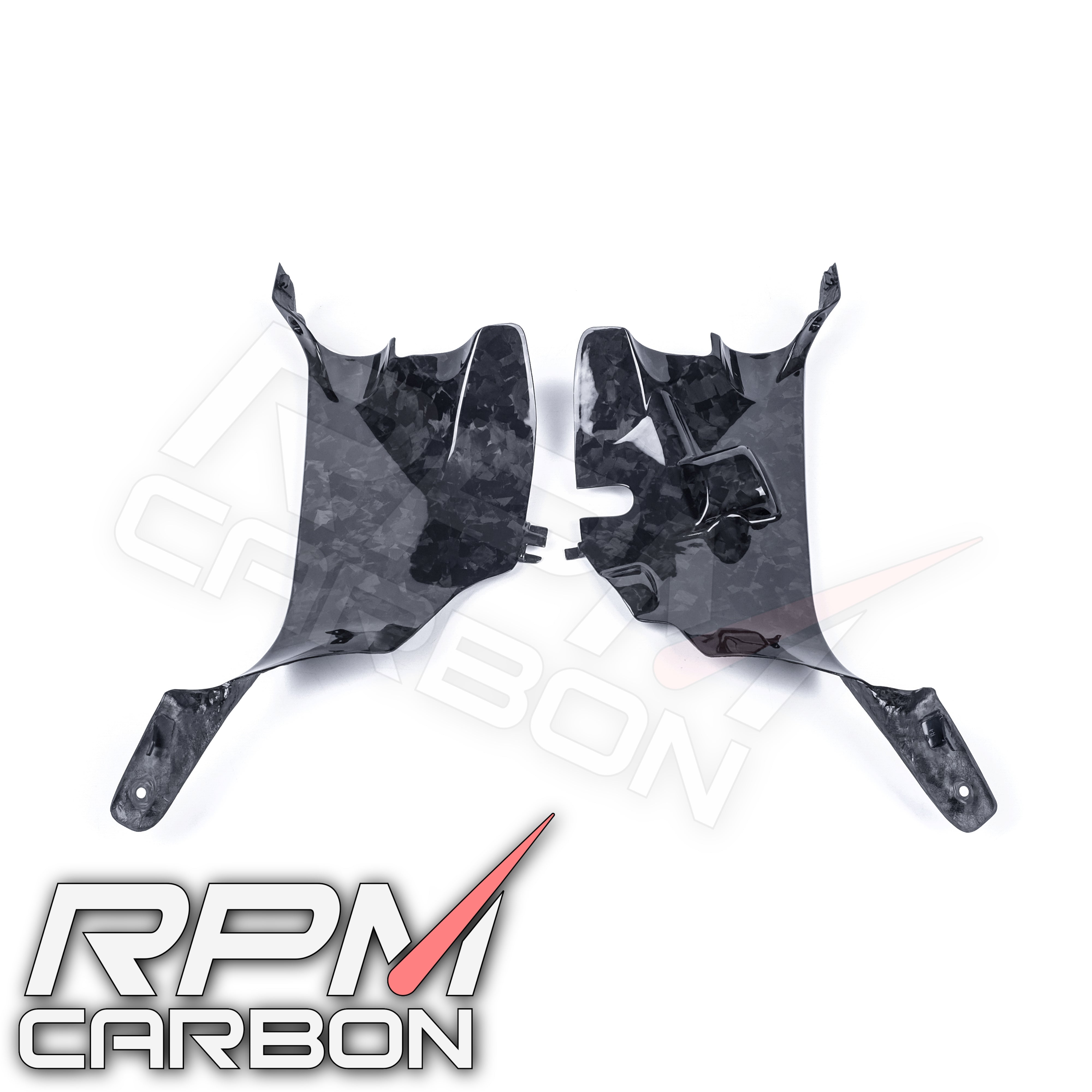Ducati Panigale V4 Carbon Fiber Inner Side Fairings