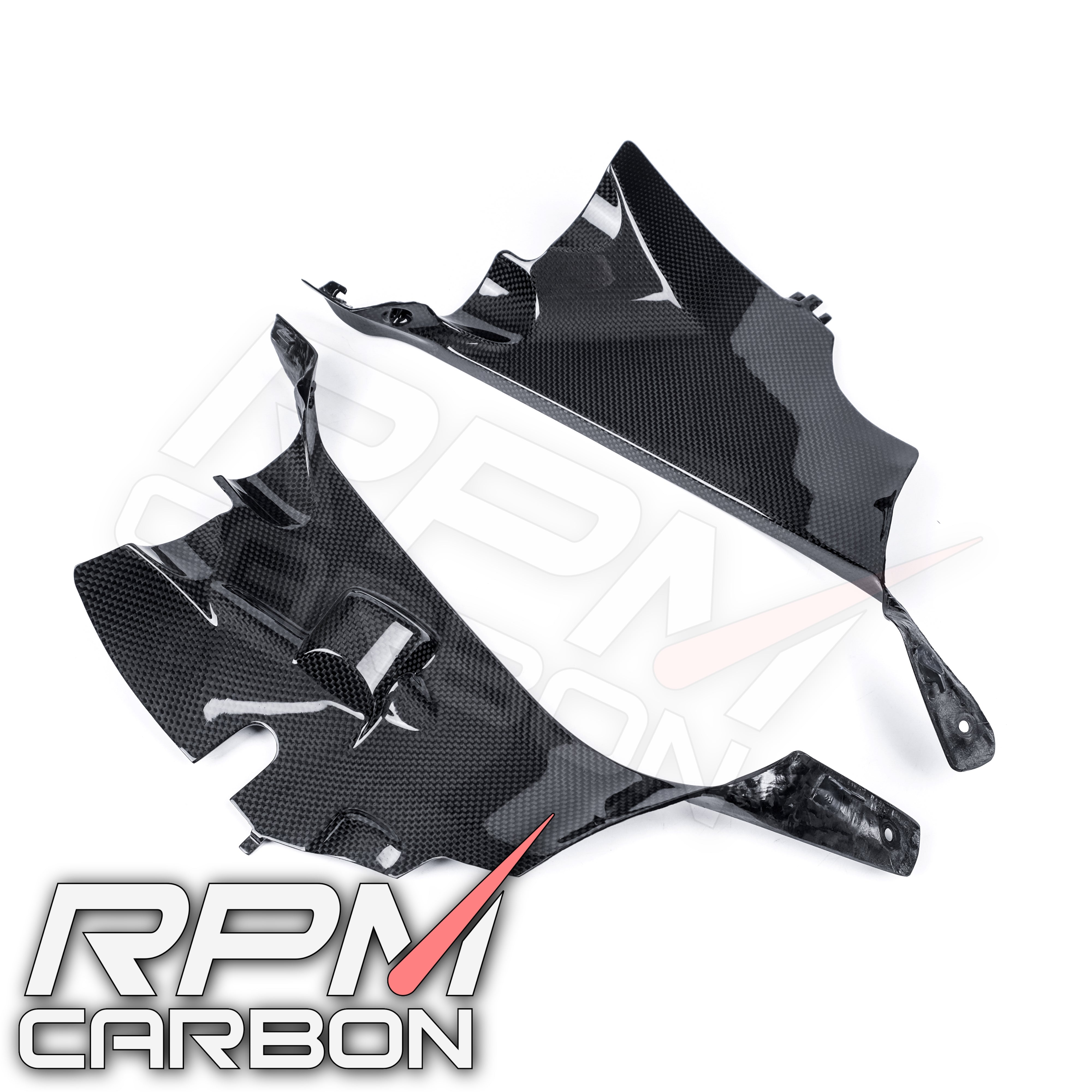 Ducati Panigale V4 Carbon Fiber Inner Side Fairings