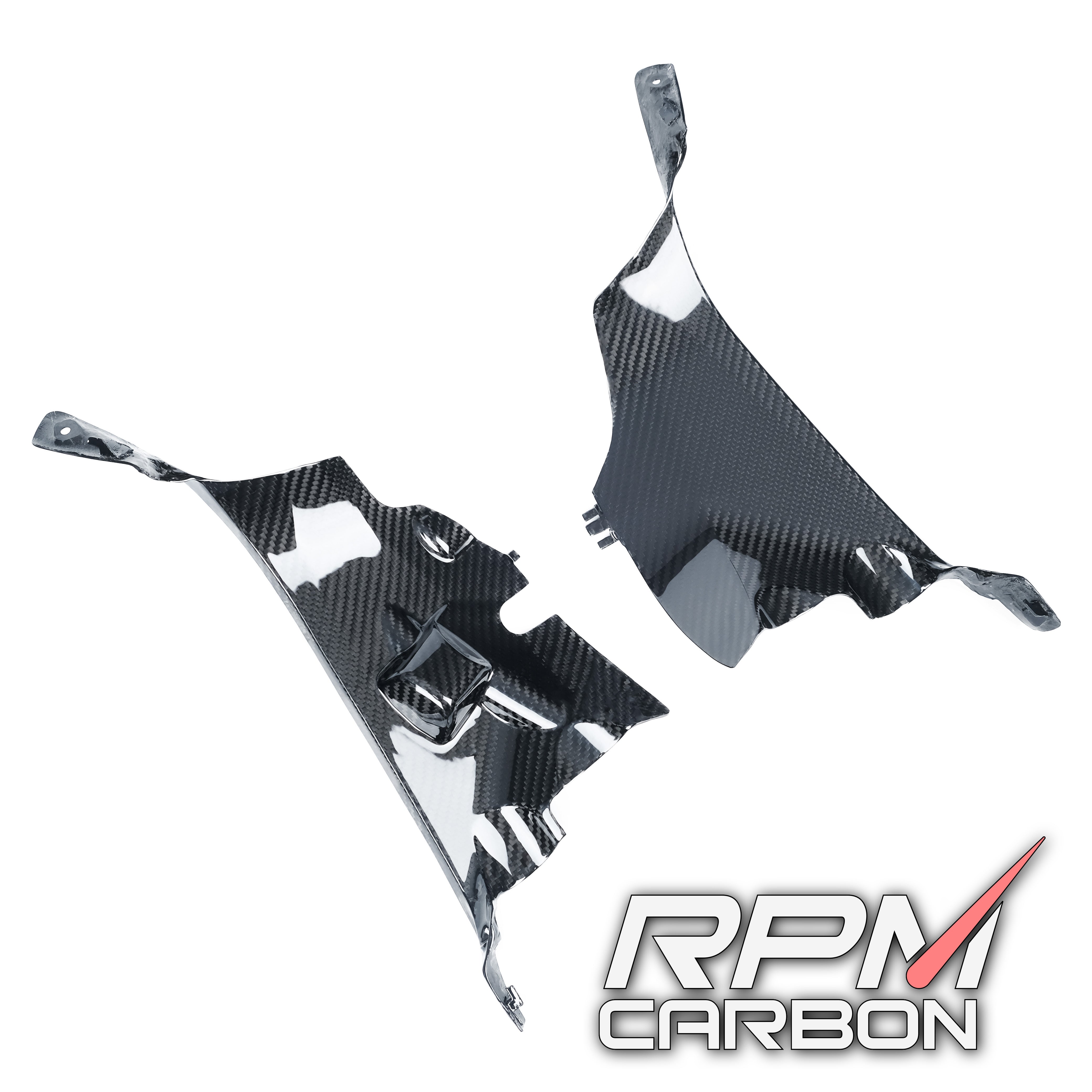 Ducati Panigale V4 Carbon Fiber Inner Side Fairings