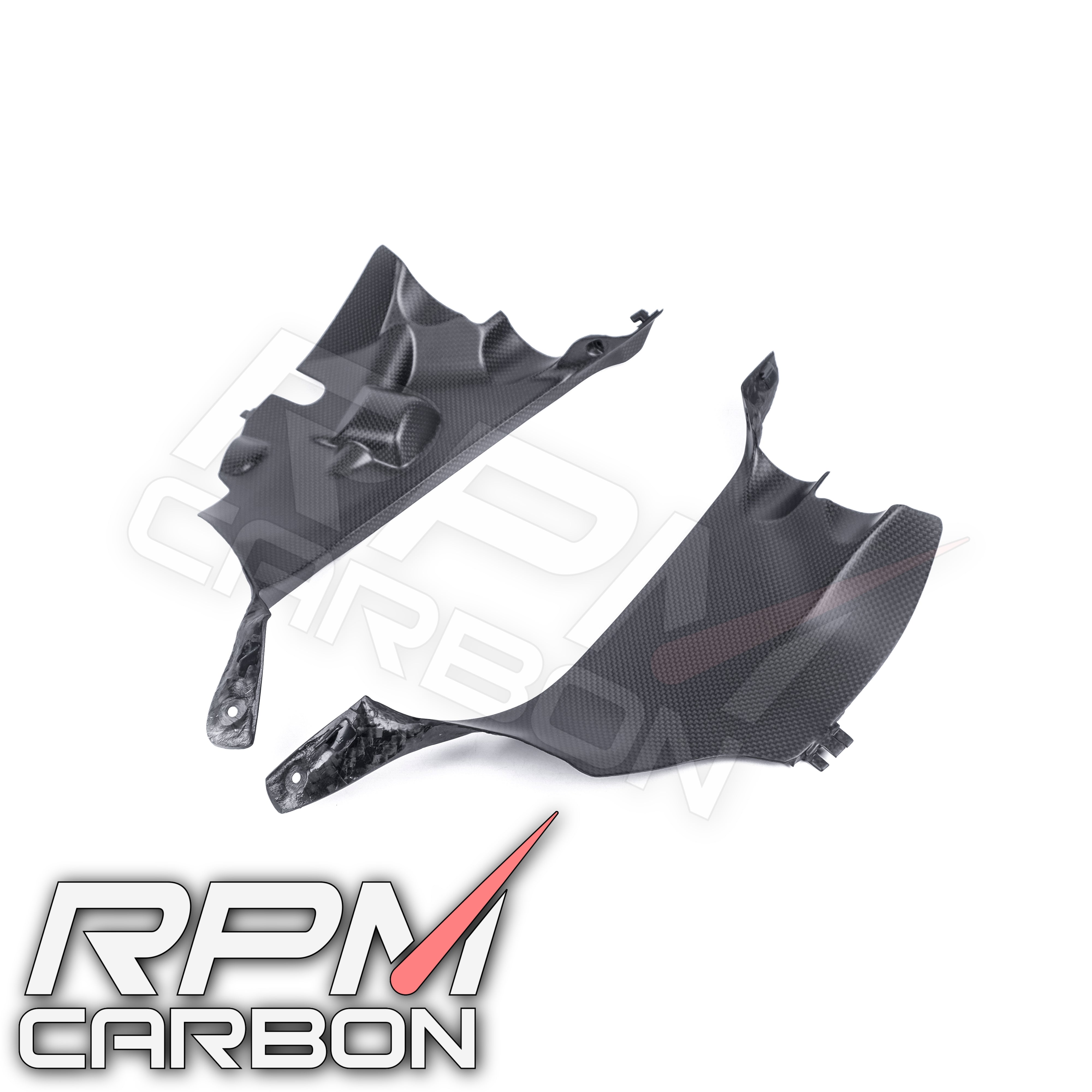 Ducati Panigale V4 Carbon Fiber Inner Side Fairings