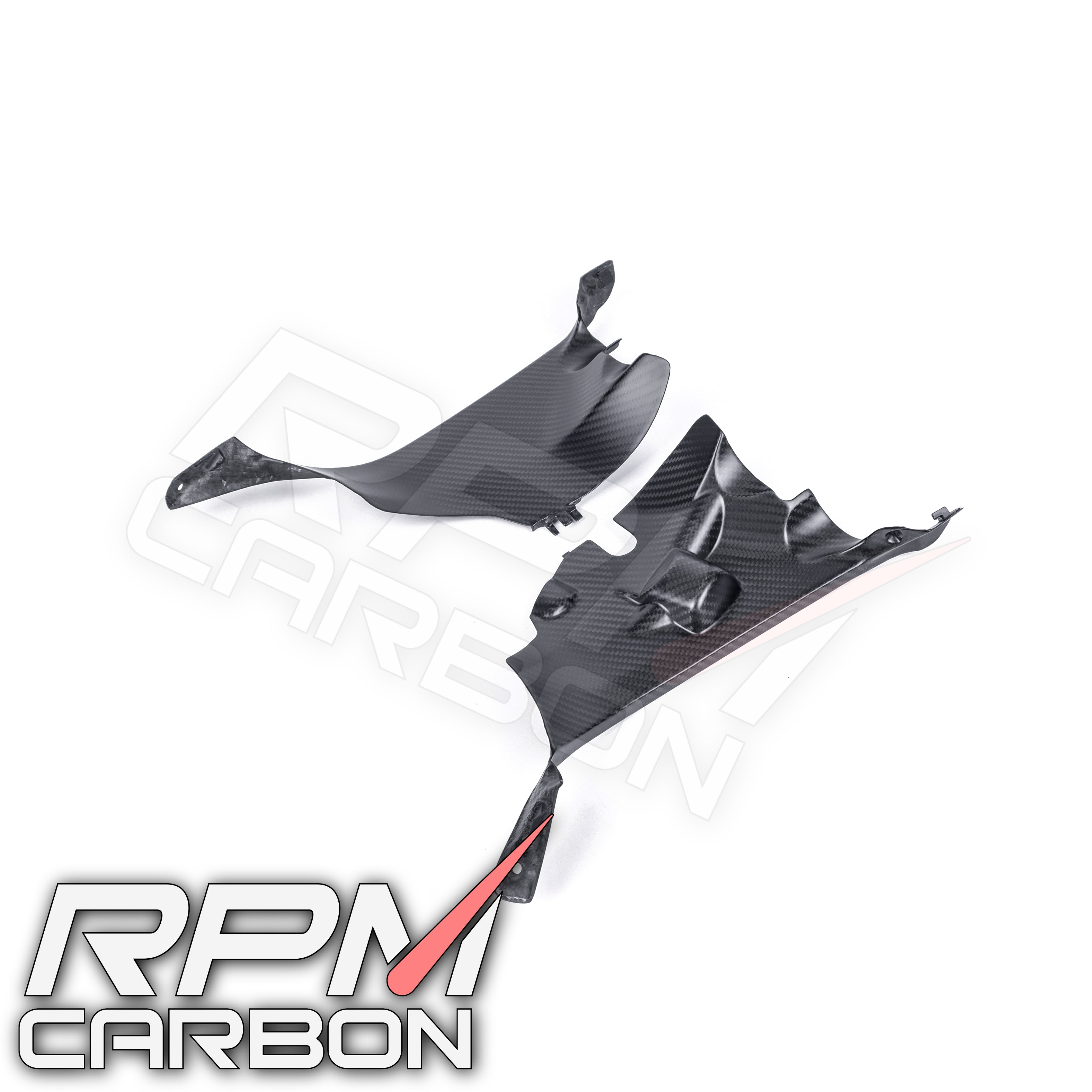 Ducati Panigale V4 Innenseitenverkleidungen aus Kohlefaser