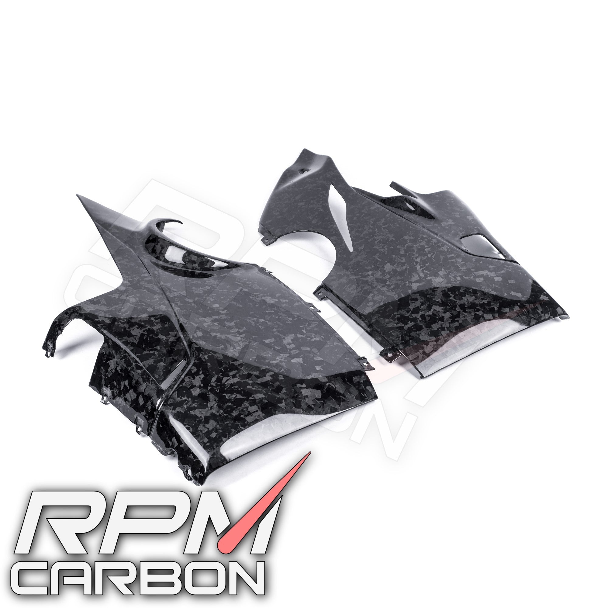 Ducati Panigale V4 Carbon Fiber Lower Side Fairings OEM Design