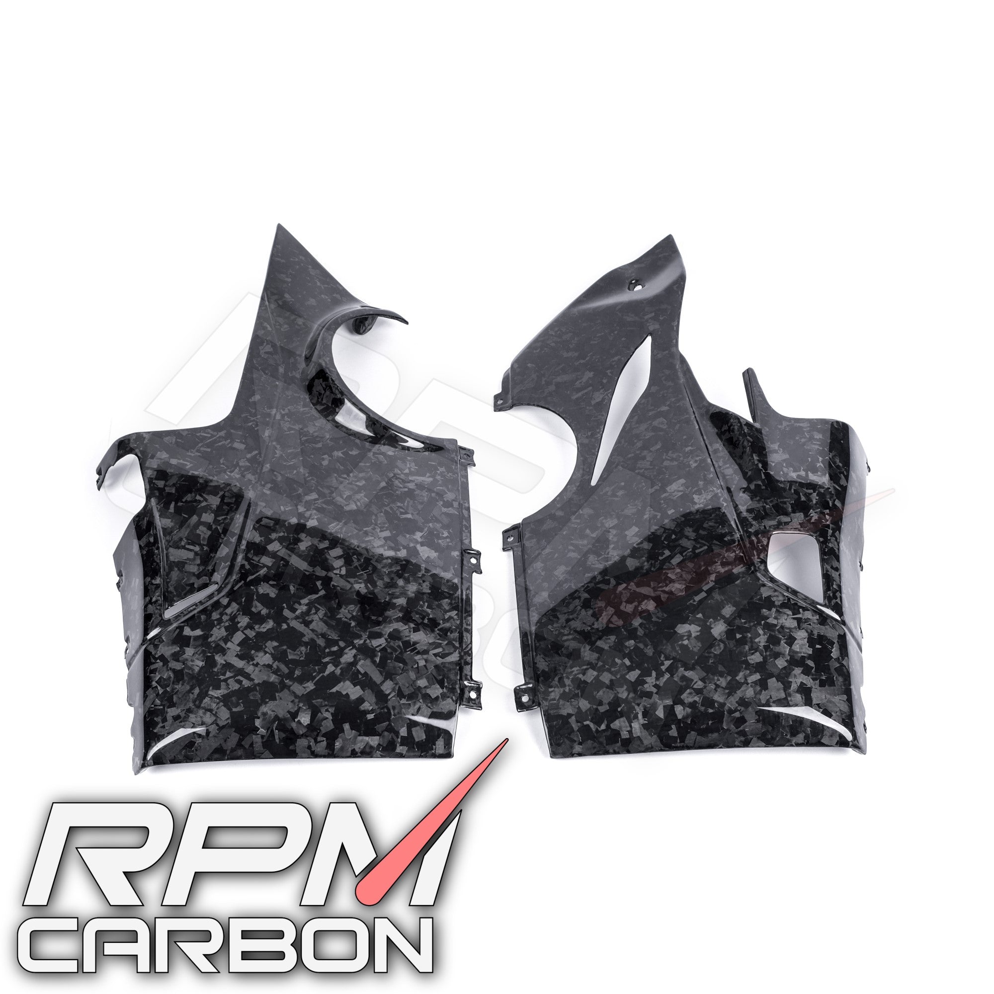 Ducati Panigale V4 Carbon Fiber Lower Side Fairings OEM Design