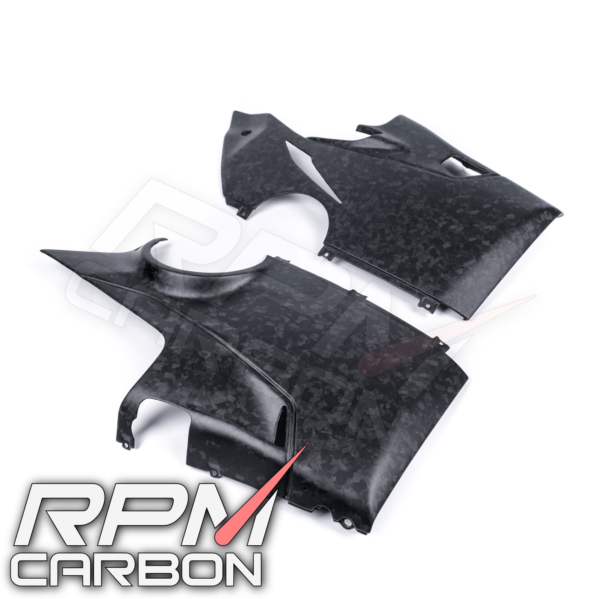 Ducati Panigale V4 Carbon Fiber Lower Side Fairings OEM Design