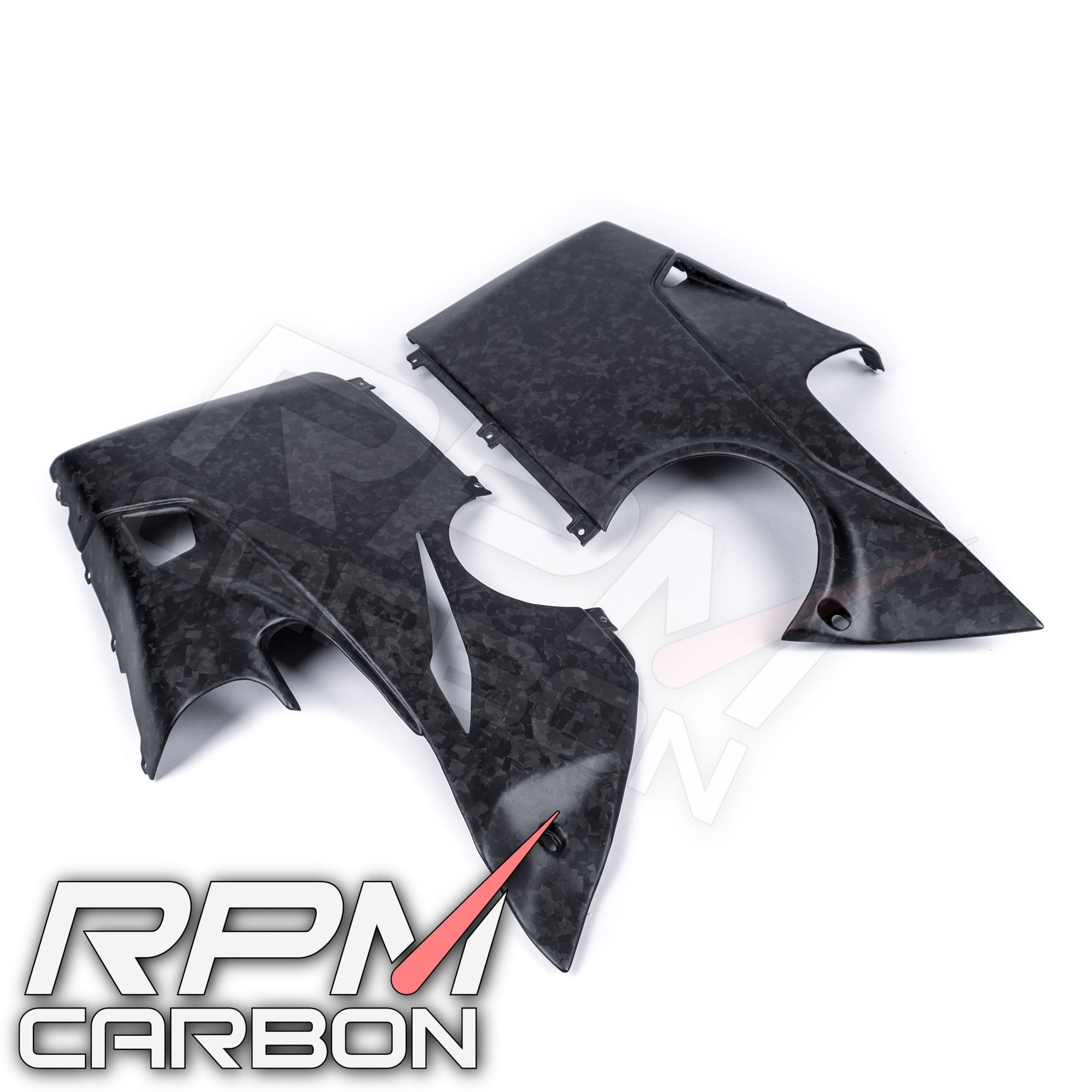 Ducati Panigale V4 Carbon Fiber Lower Side Fairings OEM Design