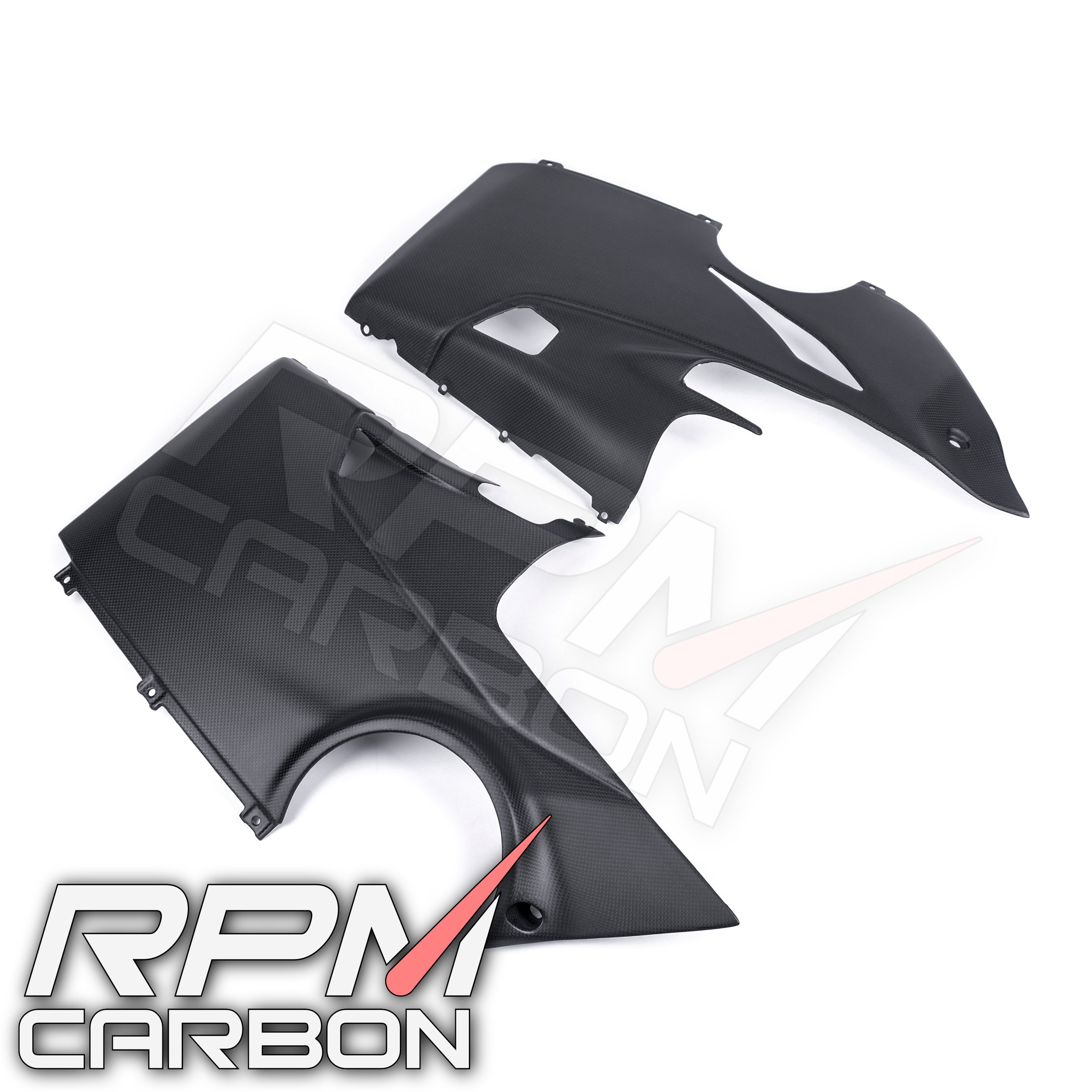 Ducati Panigale V4 Carbon Fiber Lower Side Fairings OEM Design