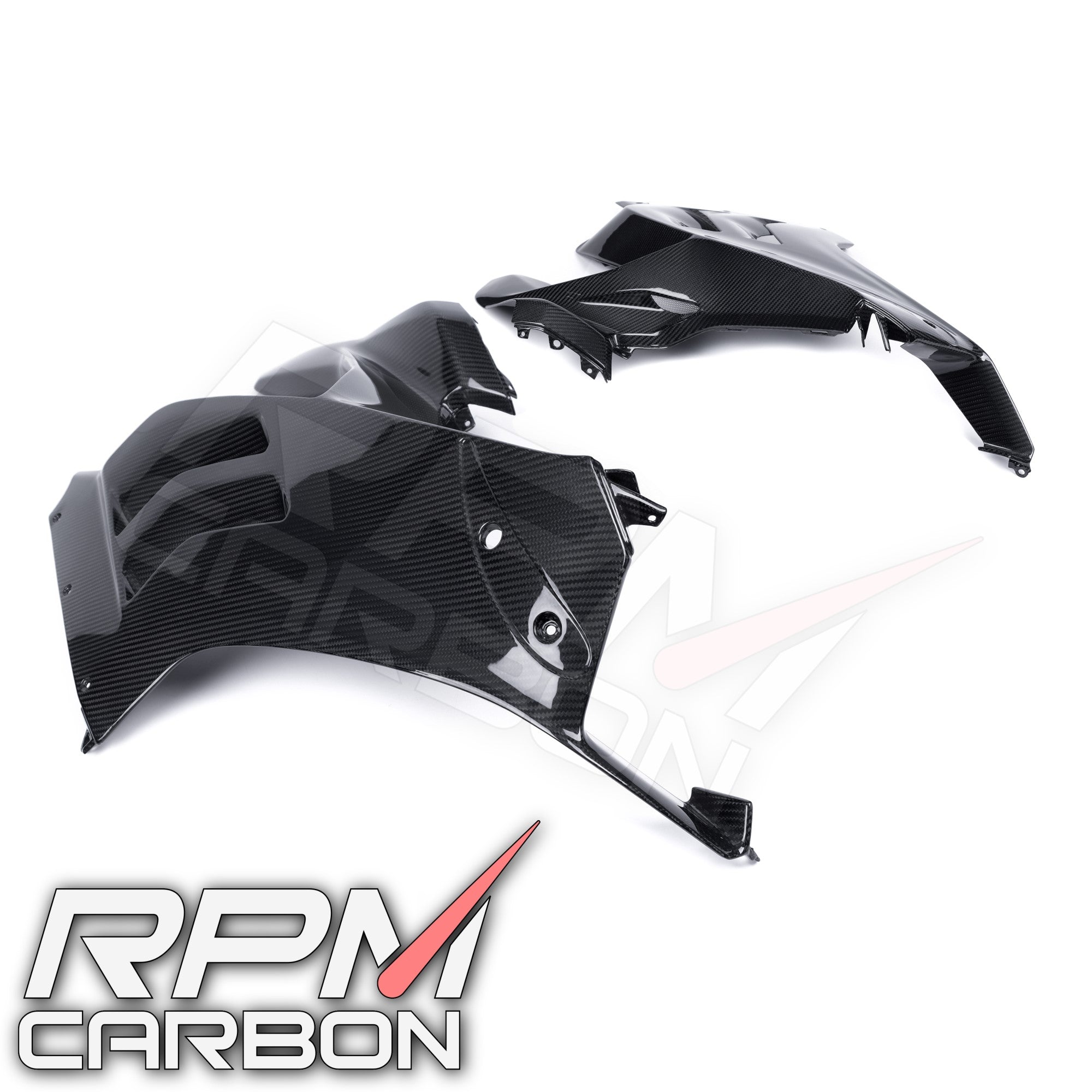 Ducati Panigale V4 Seitenverkleidungen aus Kohlefaser