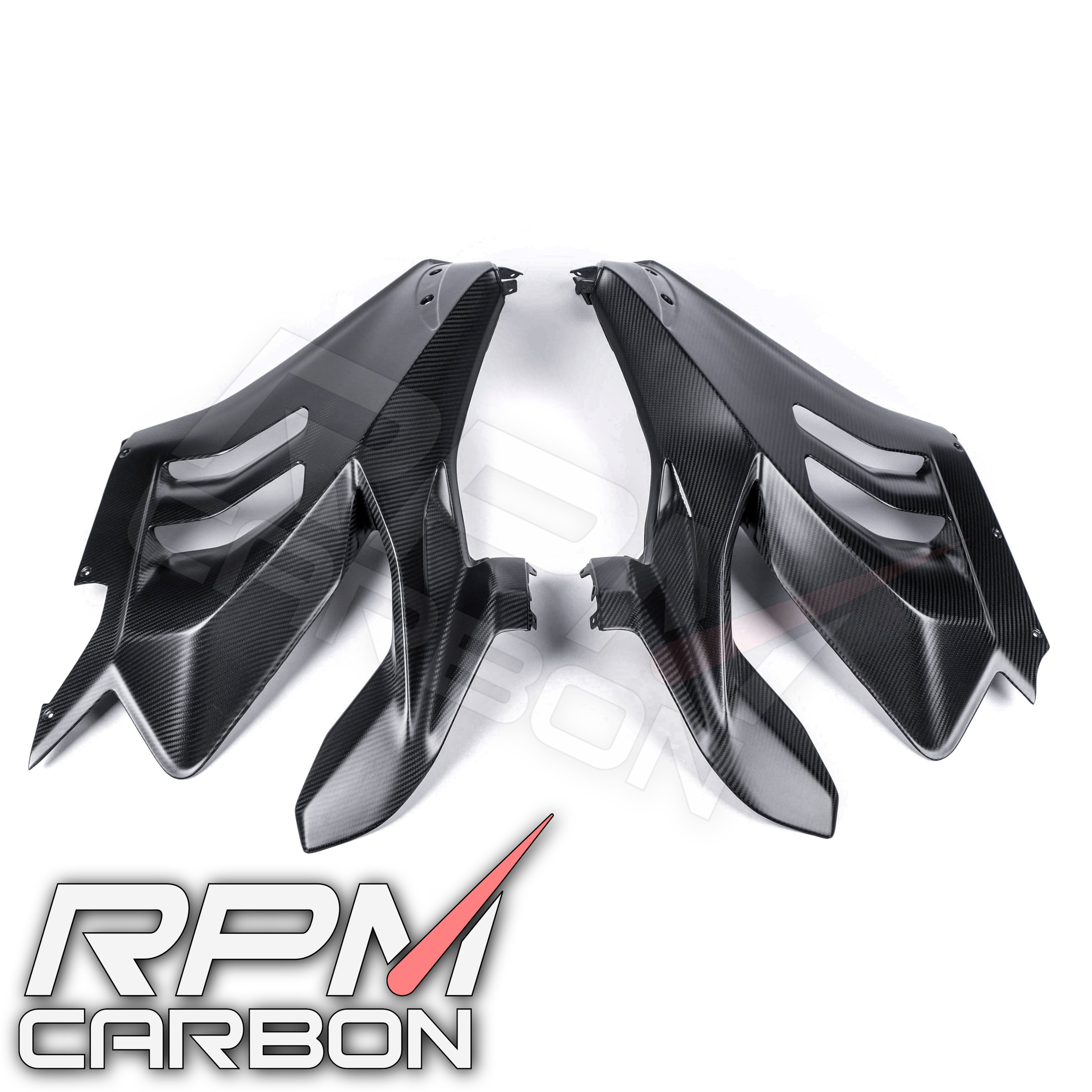 Ducati Panigale V4 Seitenverkleidungen aus Kohlefaser