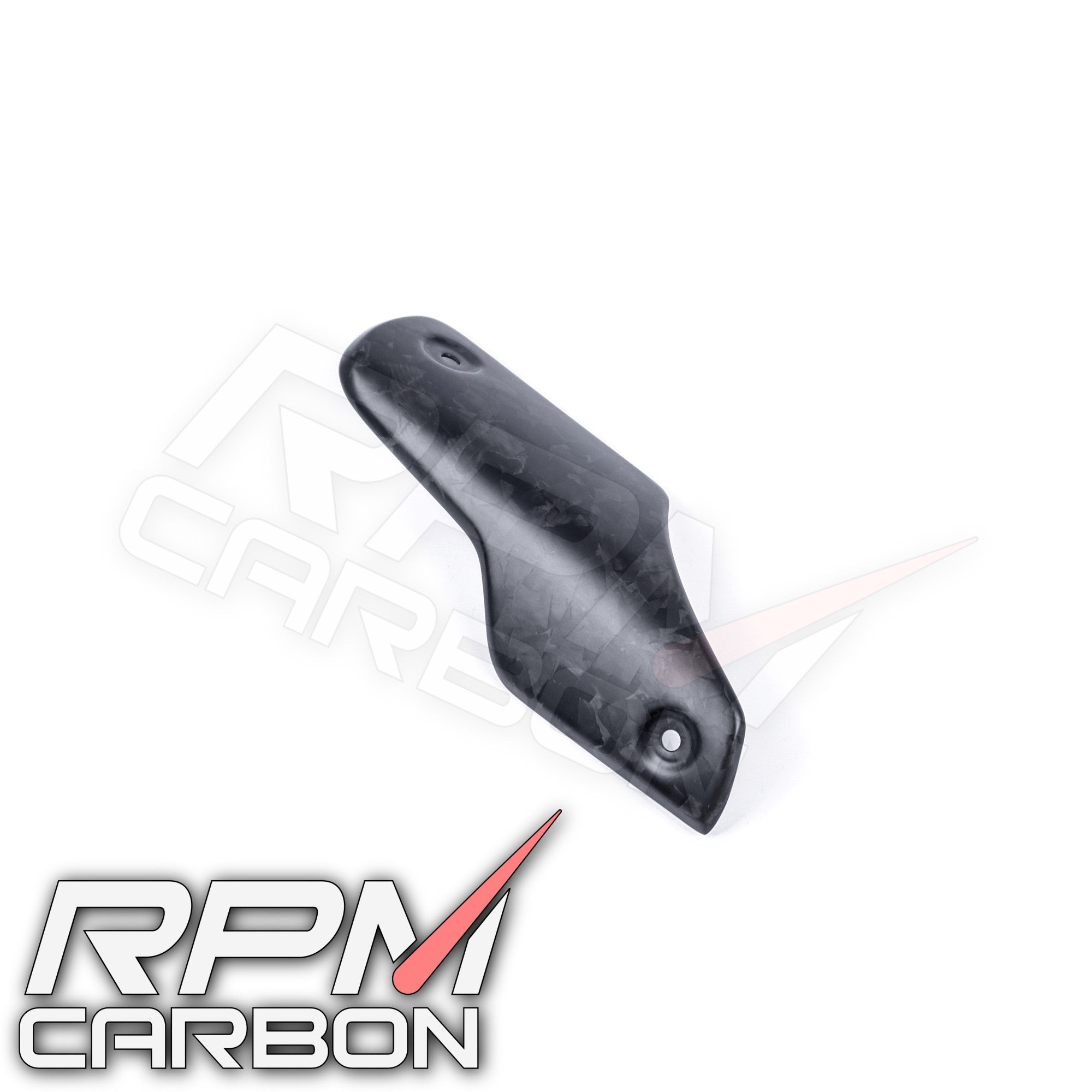 Ducati Panigale/Streetfighter V4 Carbon Fiber Exhaust Cover Small (Akrapovic Exhaust)