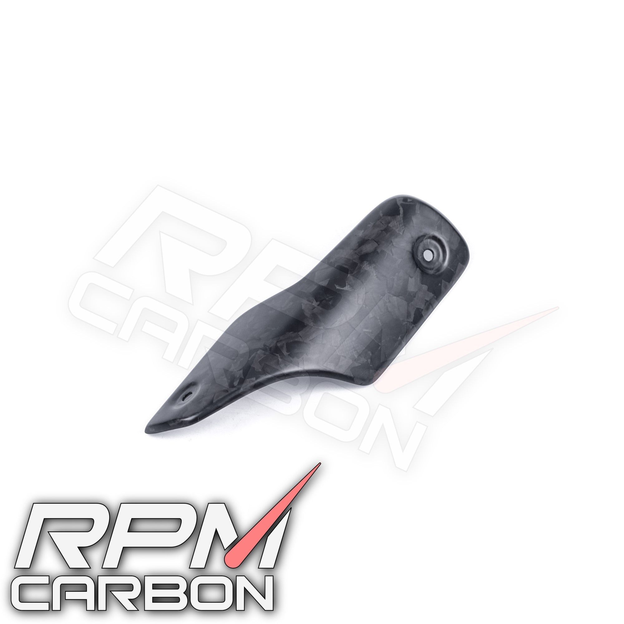 Ducati Panigale/Streetfighter V4 Carbon Fiber Exhaust Cover Small (Akrapovic Exhaust)