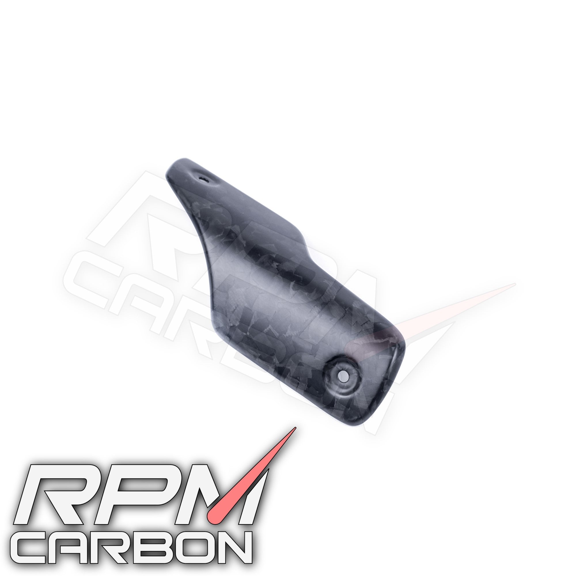 Ducati Panigale/Streetfighter V4 Carbon Fiber Exhaust Cover Small (Akrapovic Exhaust)