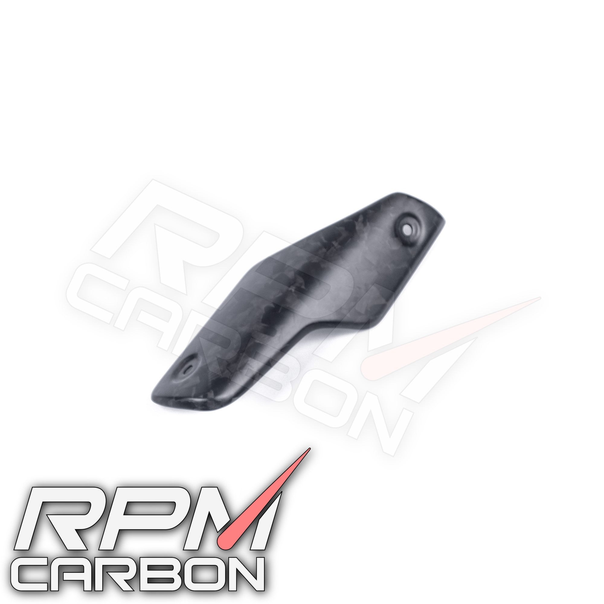 Ducati Panigale/Streetfighter V4 Carbon Fiber Exhaust Cover Small (Akrapovic Exhaust)