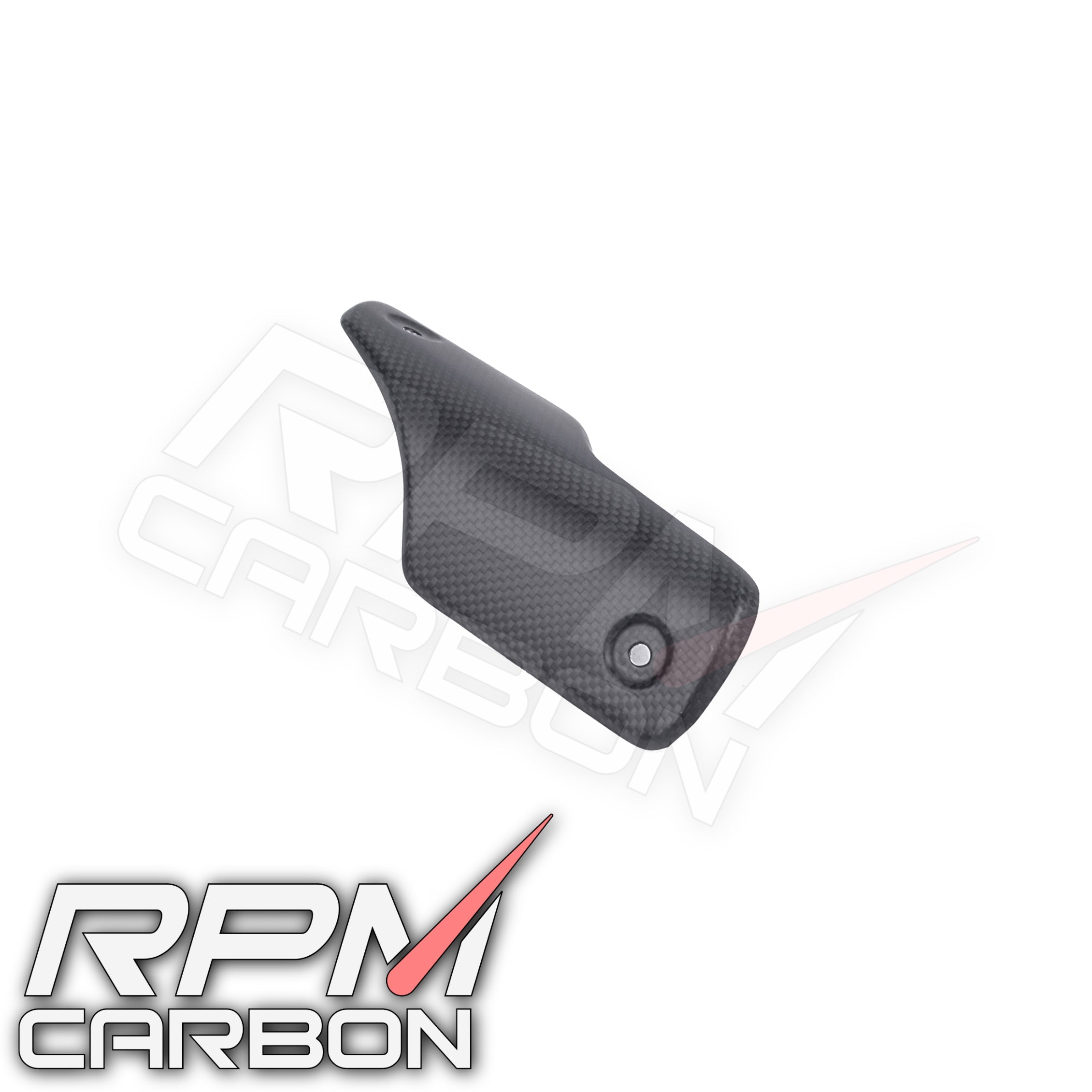 Ducati Panigale/Streetfighter V4 Carbon Fiber Exhaust Cover Small (Akrapovic Exhaust)