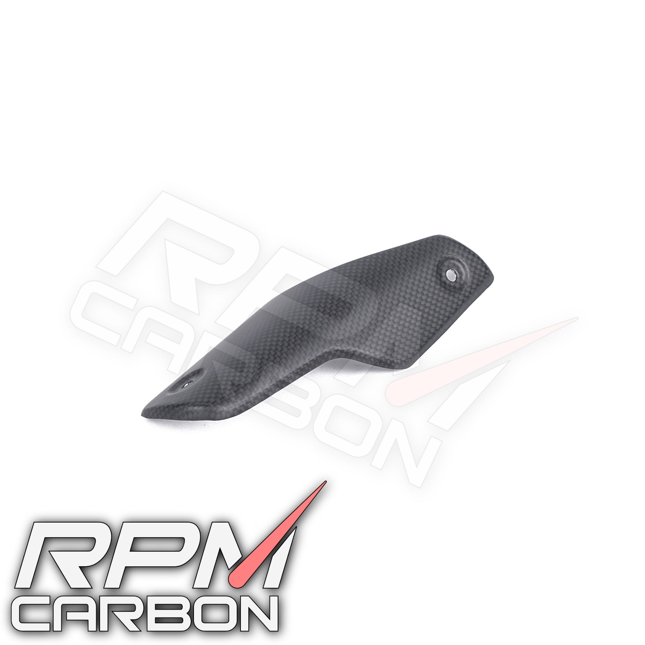 Ducati Panigale/Streetfighter V4 Carbon Fiber Exhaust Cover Small (Akrapovic Exhaust)