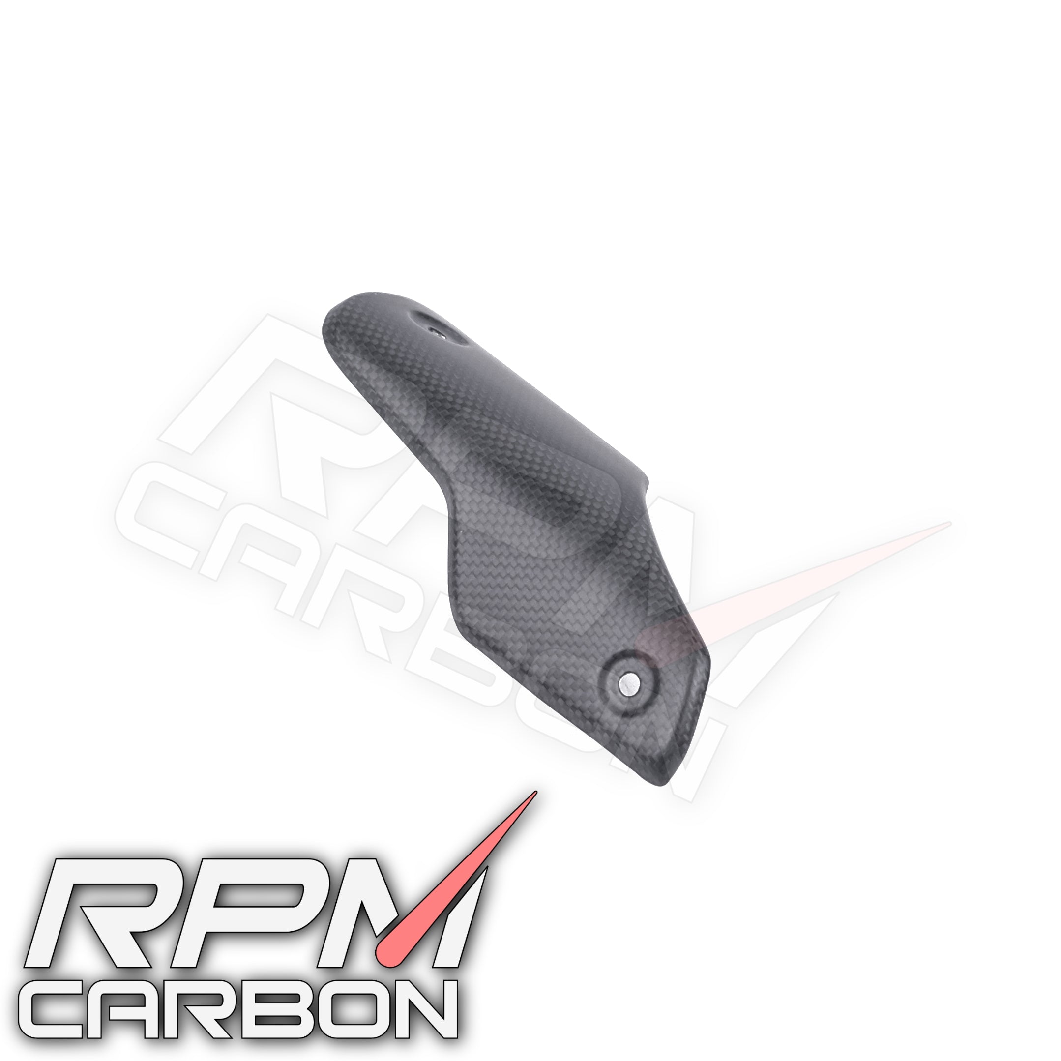 Ducati Panigale/Streetfighter V4 Carbon Fiber Exhaust Cover Small (Akrapovic Exhaust)