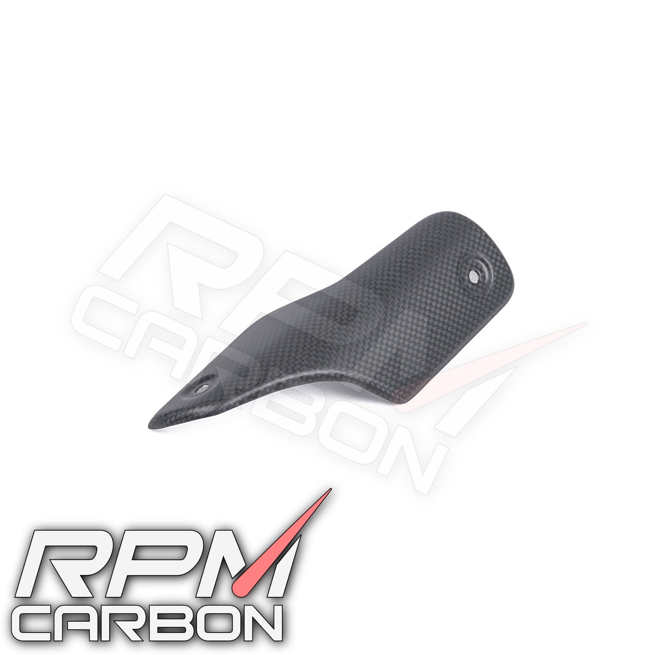 Ducati Panigale/Streetfighter V4 Carbon Fiber Exhaust Cover Small (Akrapovic Exhaust)