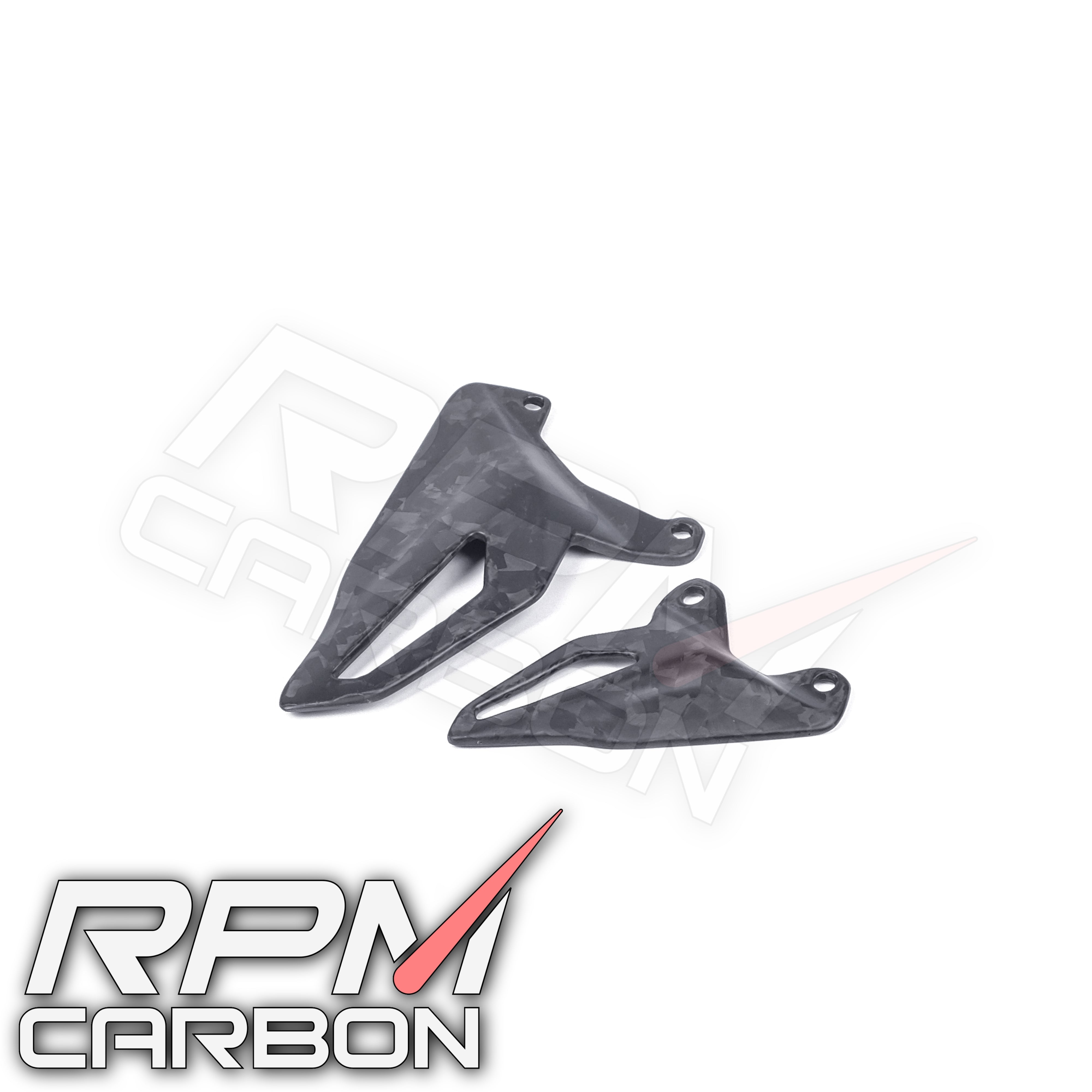 Ducati Panigale/Streetfighter V4 V2 Carbon Fiber Heel Guards DP Style