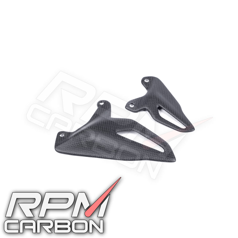 Ducati Panigale/Streetfighter V4 V2 Carbon Fiber Heel Guards DP Style
