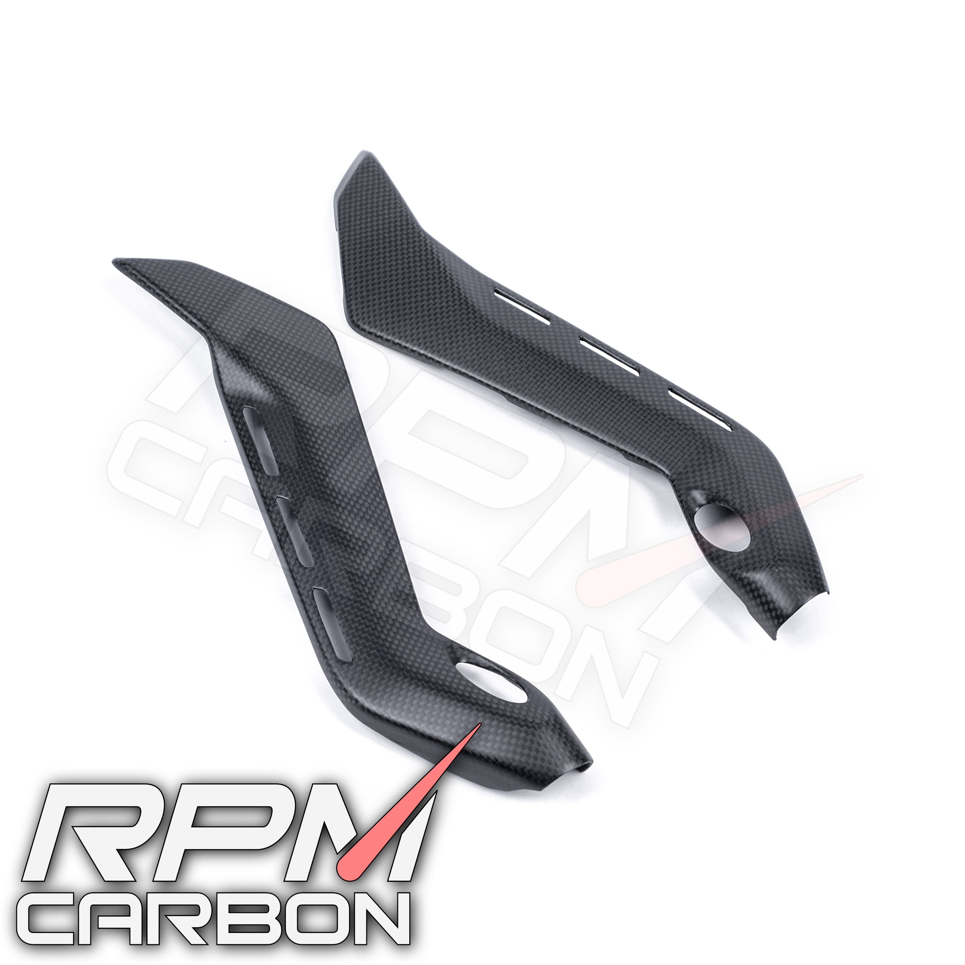 Ducati Panigale V4 Carbon Fiber Sub-Frame Covers Protectors Stock Version