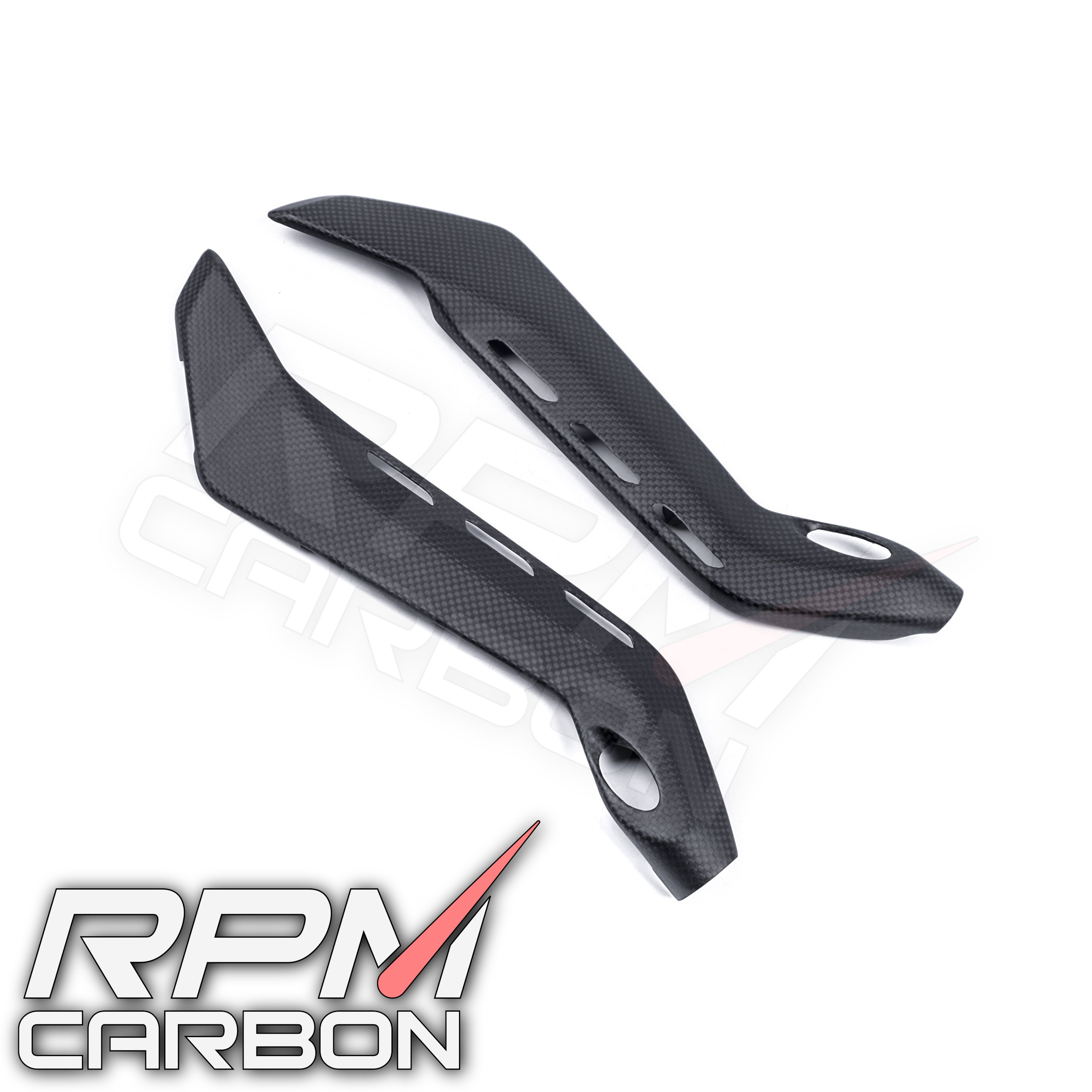 Ducati Panigale V4 Carbon Fiber Sub-Frame Covers Protectors Stock Version