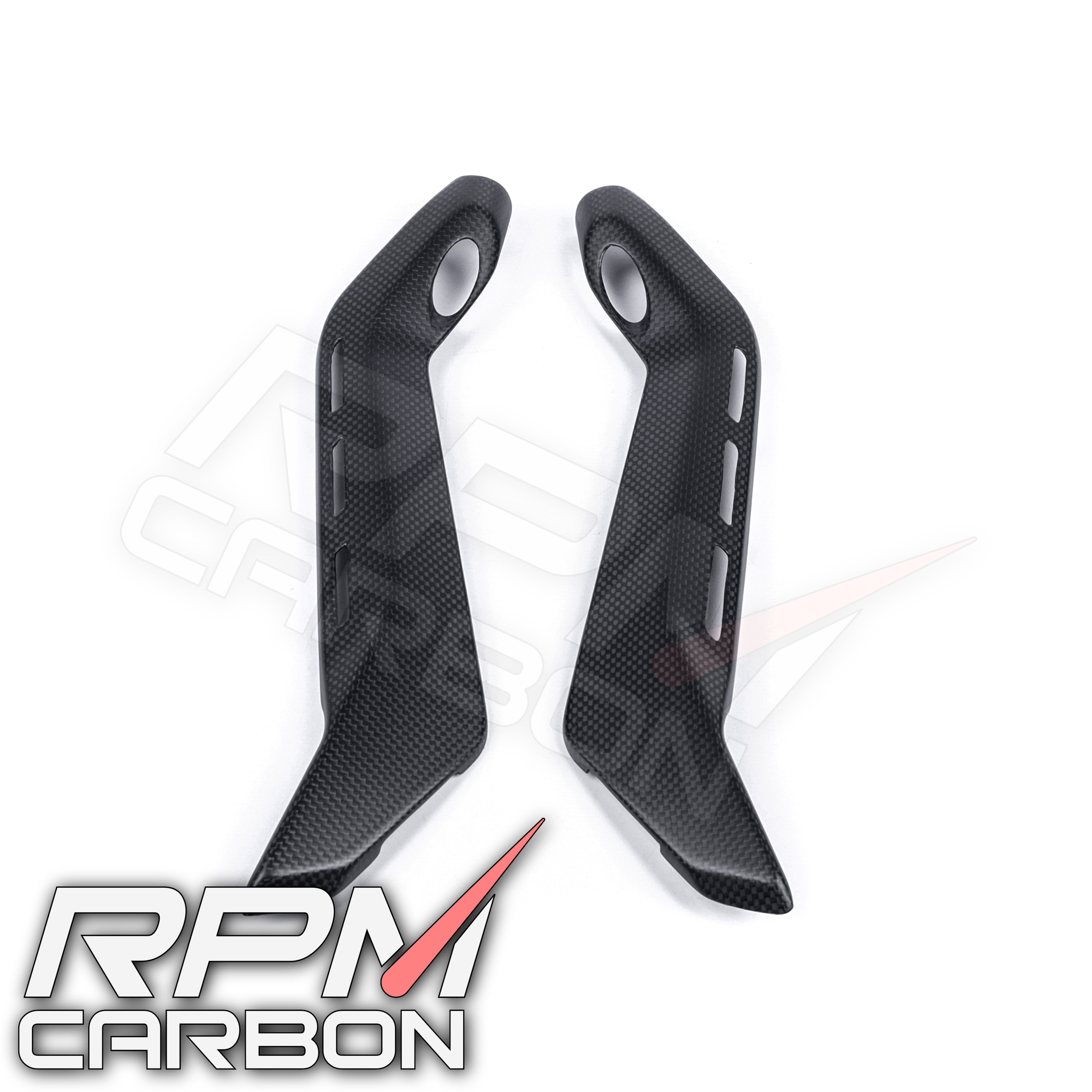 Ducati Panigale V4 Carbon Fiber Sub-Frame Covers Protectors Stock Version