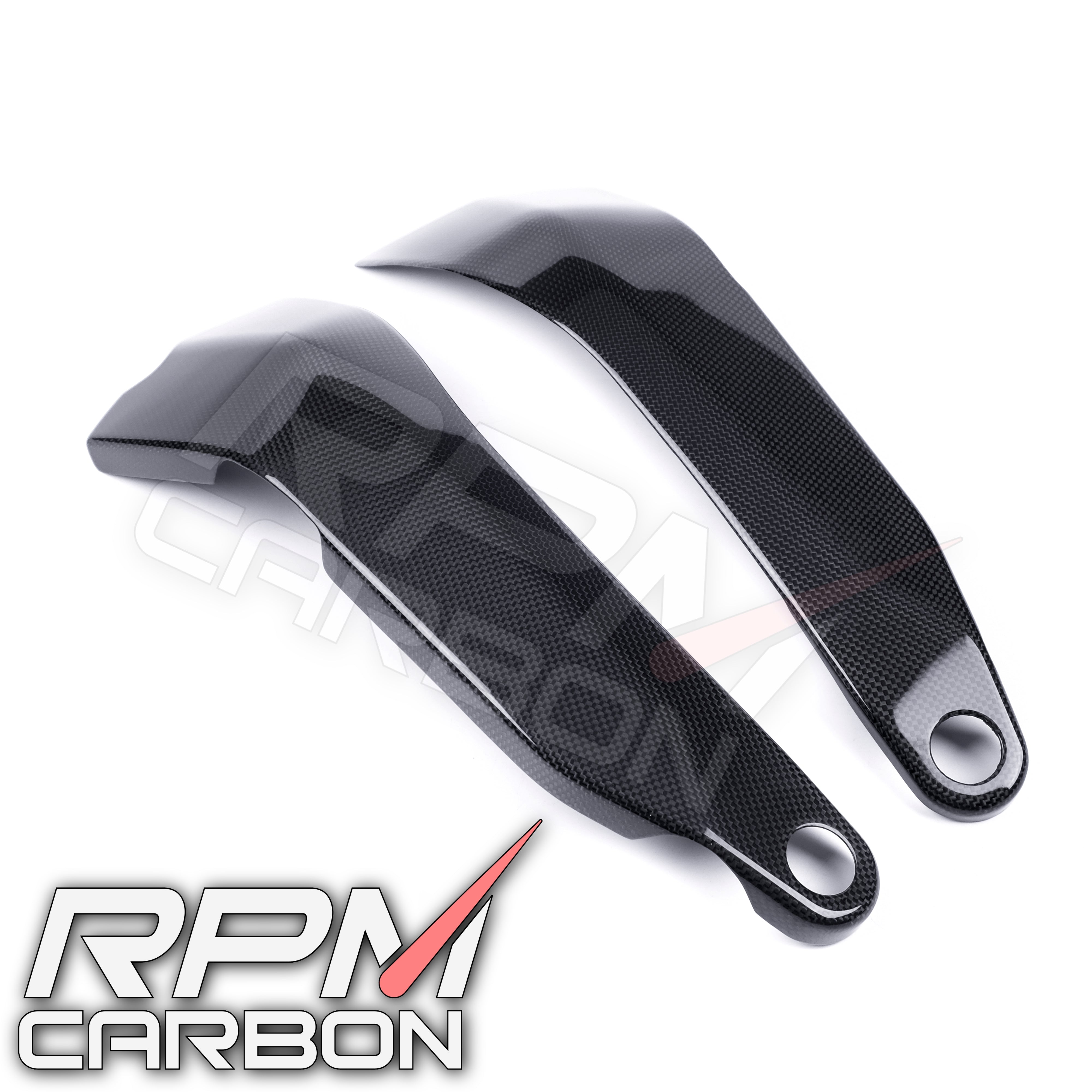 Ducati Panigale/Streetfighter V4 Carbon Fiber Frame Covers Protectors