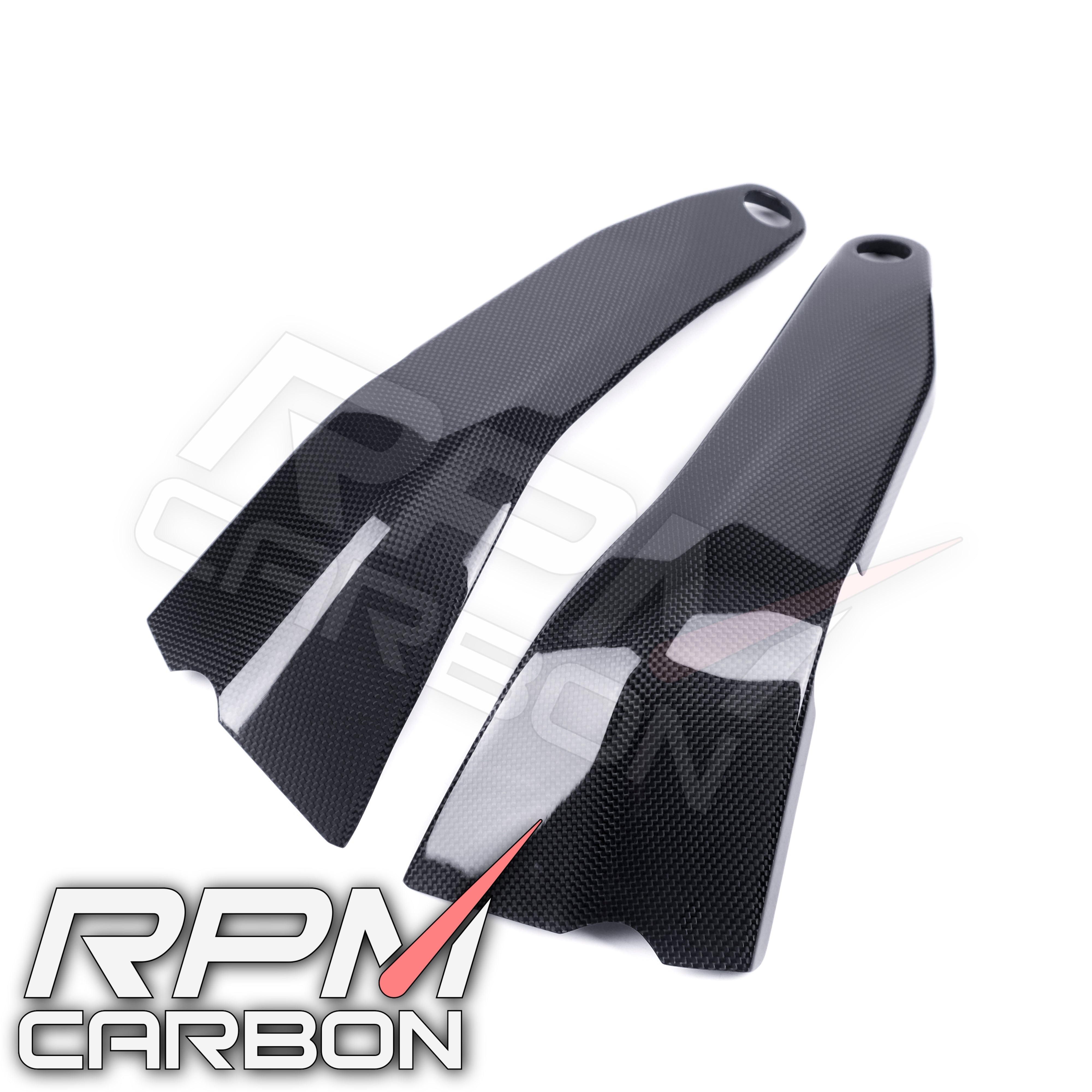Ducati Panigale/Streetfighter V4 Carbon Fiber Frame Covers Protectors
