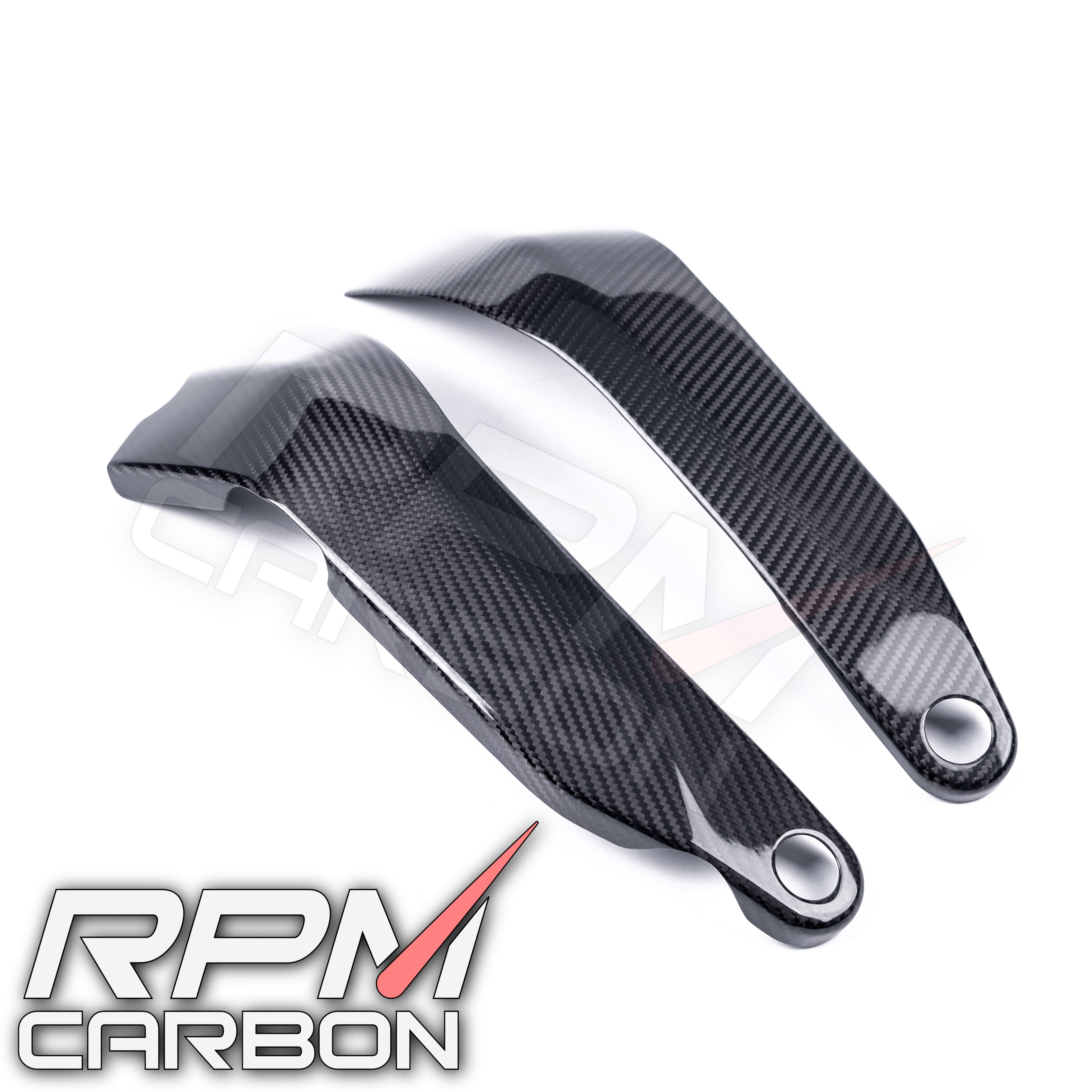 Ducati Panigale/Streetfighter V4 Carbon Fiber Frame Covers Protectors