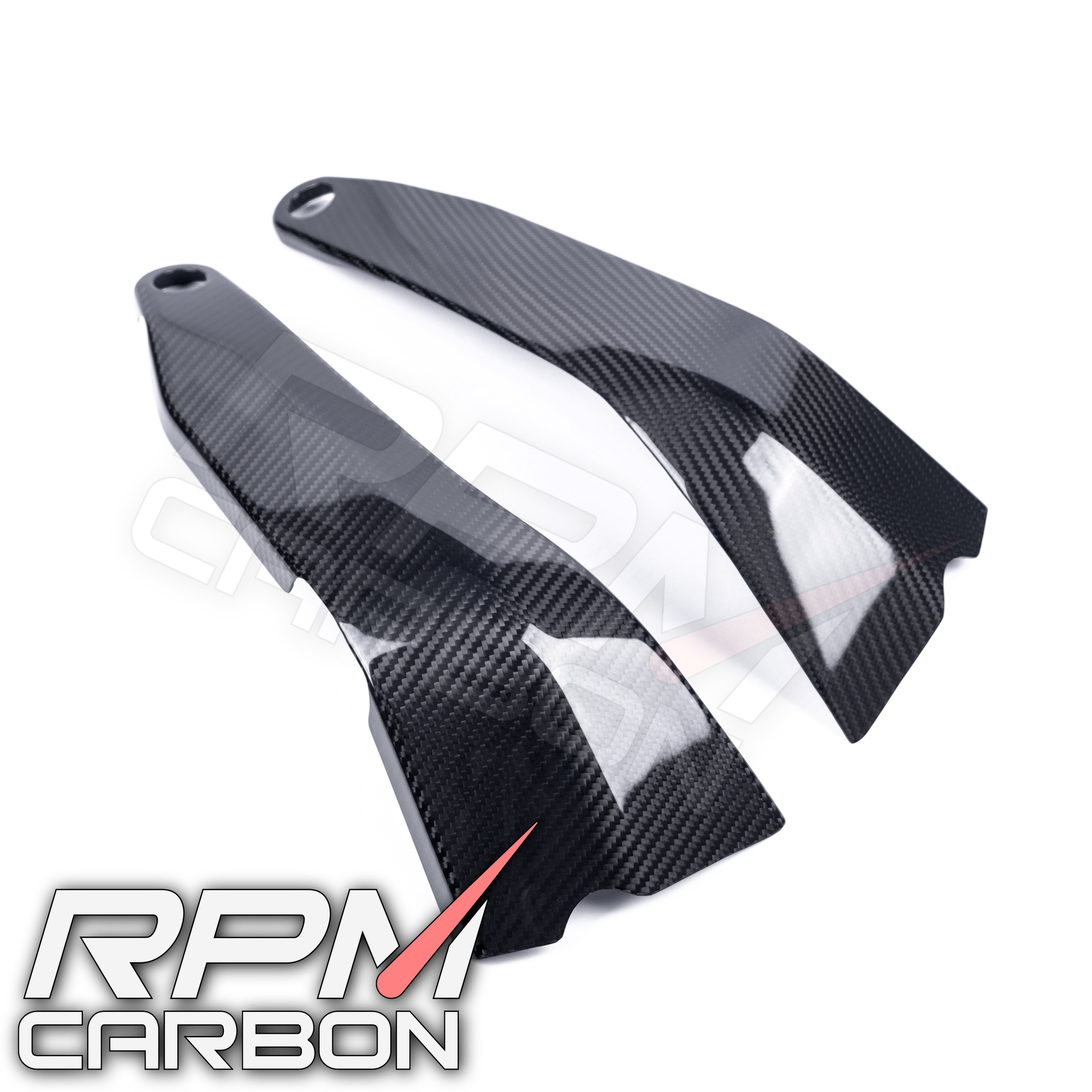 Ducati Panigale/Streetfighter V4 Carbon Fiber Frame Covers Protectors