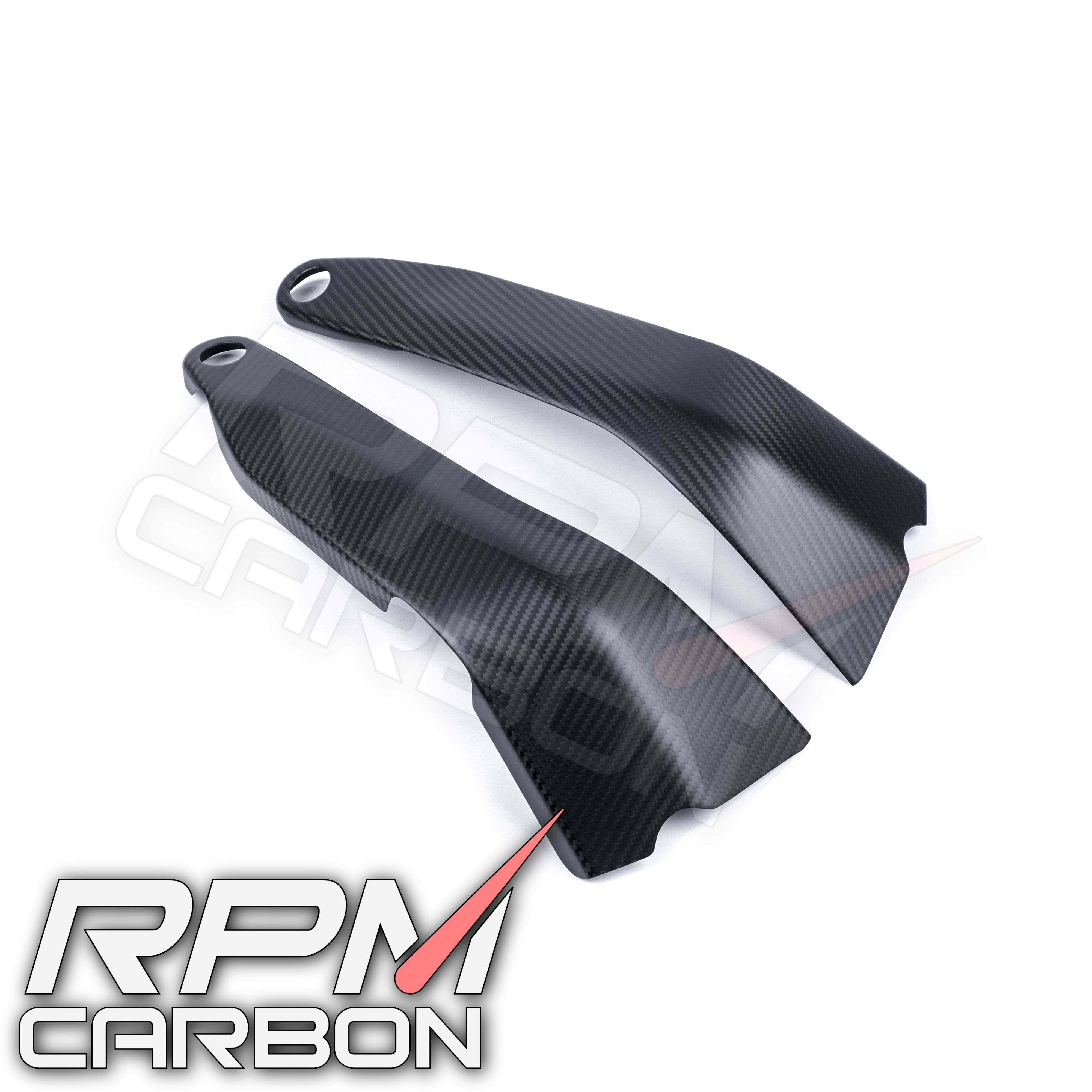 Ducati Panigale/Streetfighter V4 Carbon Fiber Frame Covers Protectors