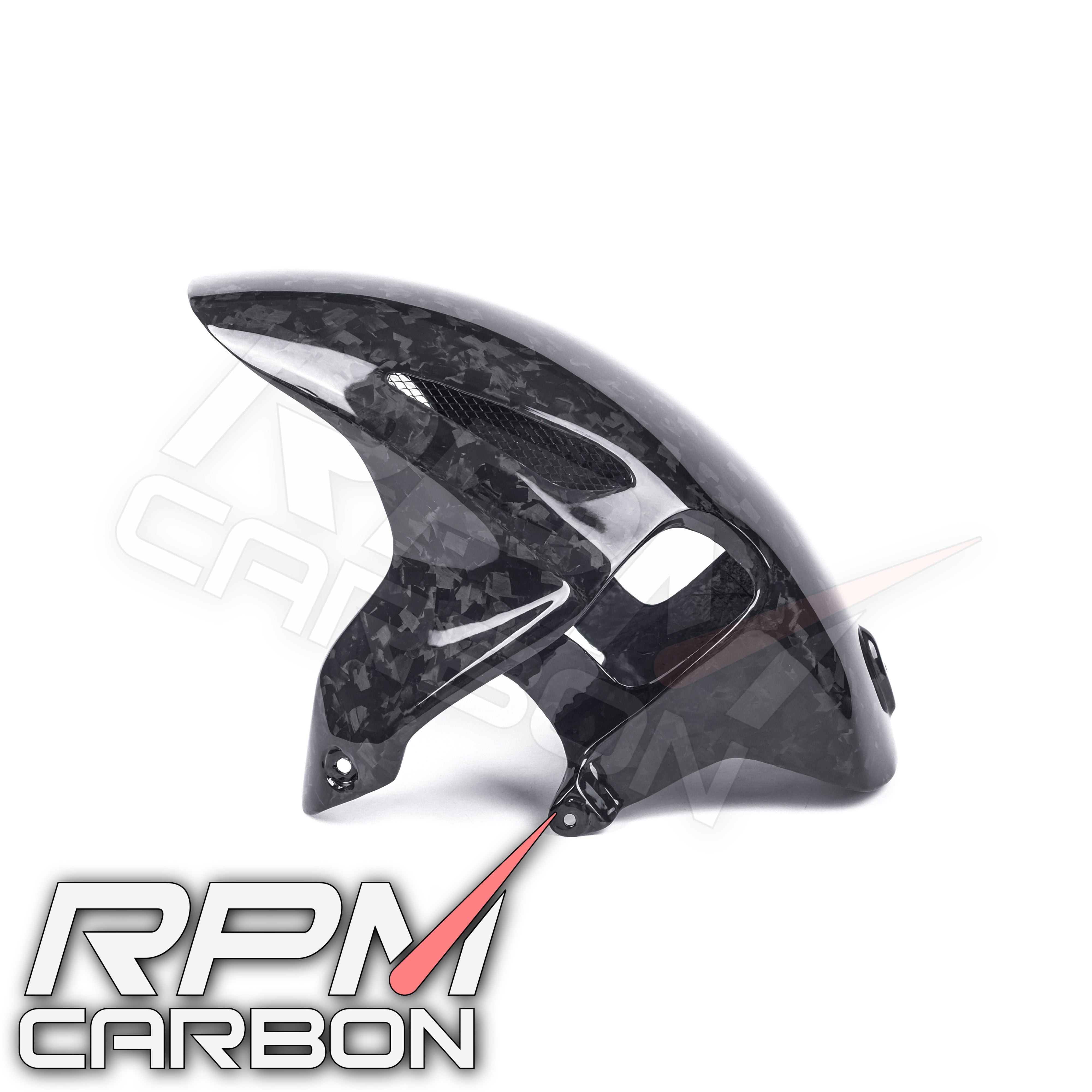 Honda CBR1000RR-R Carbon Fiber Front Fender Hugger Mudguard