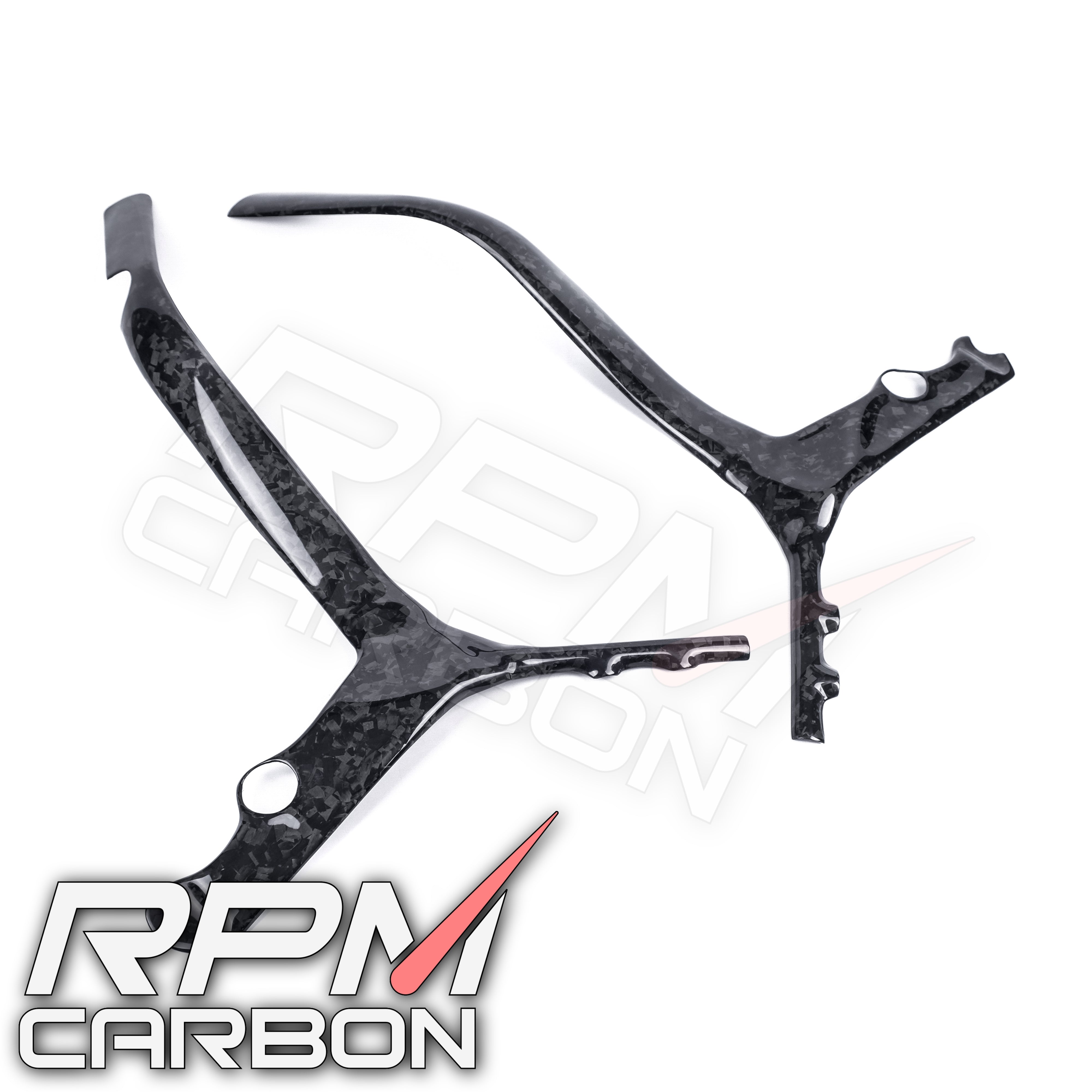 Honda CBR650R / CB650R Carbon Fiber Frame Covers