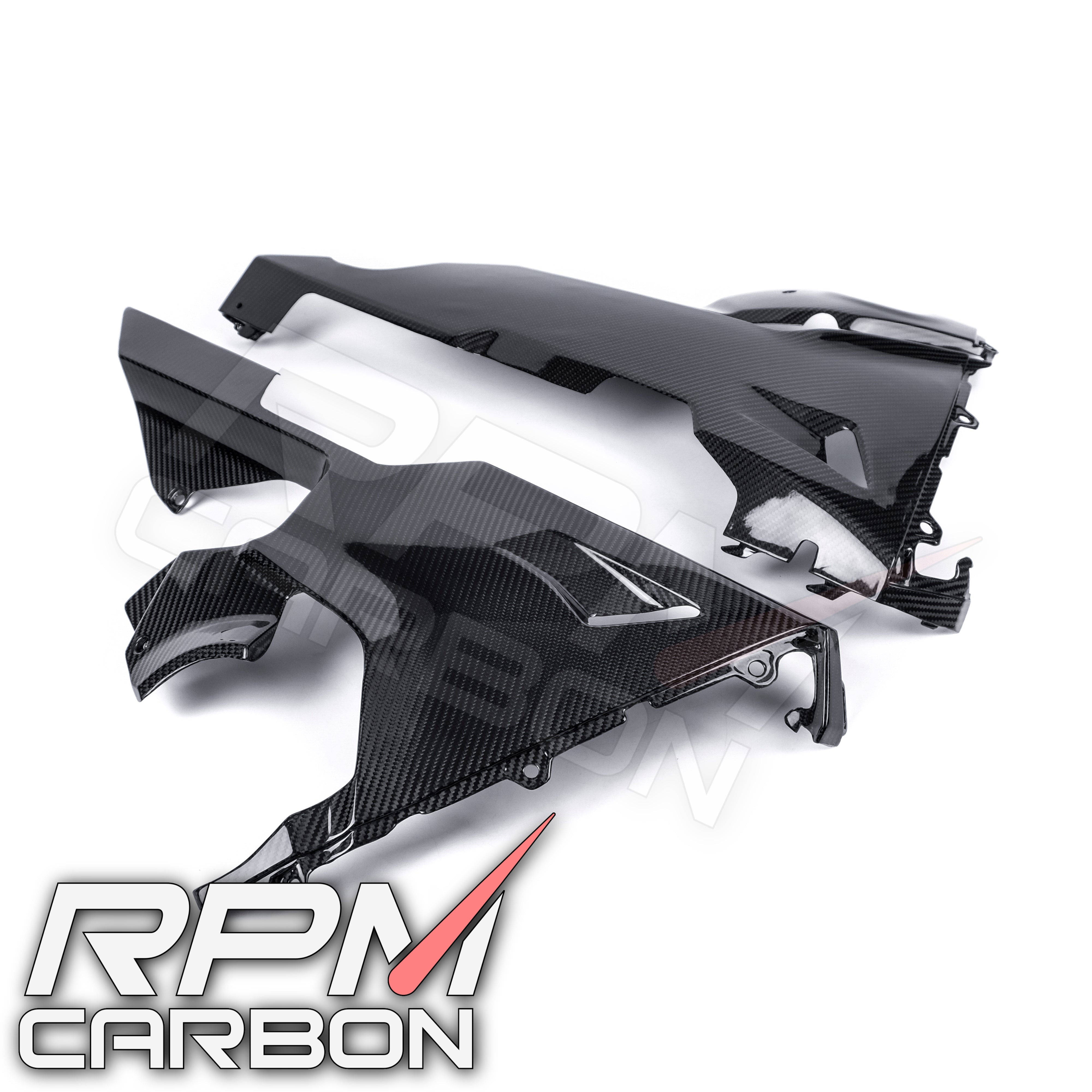 Honda CBR1000RR Carbon Fiber Belly Lower Side Fairings