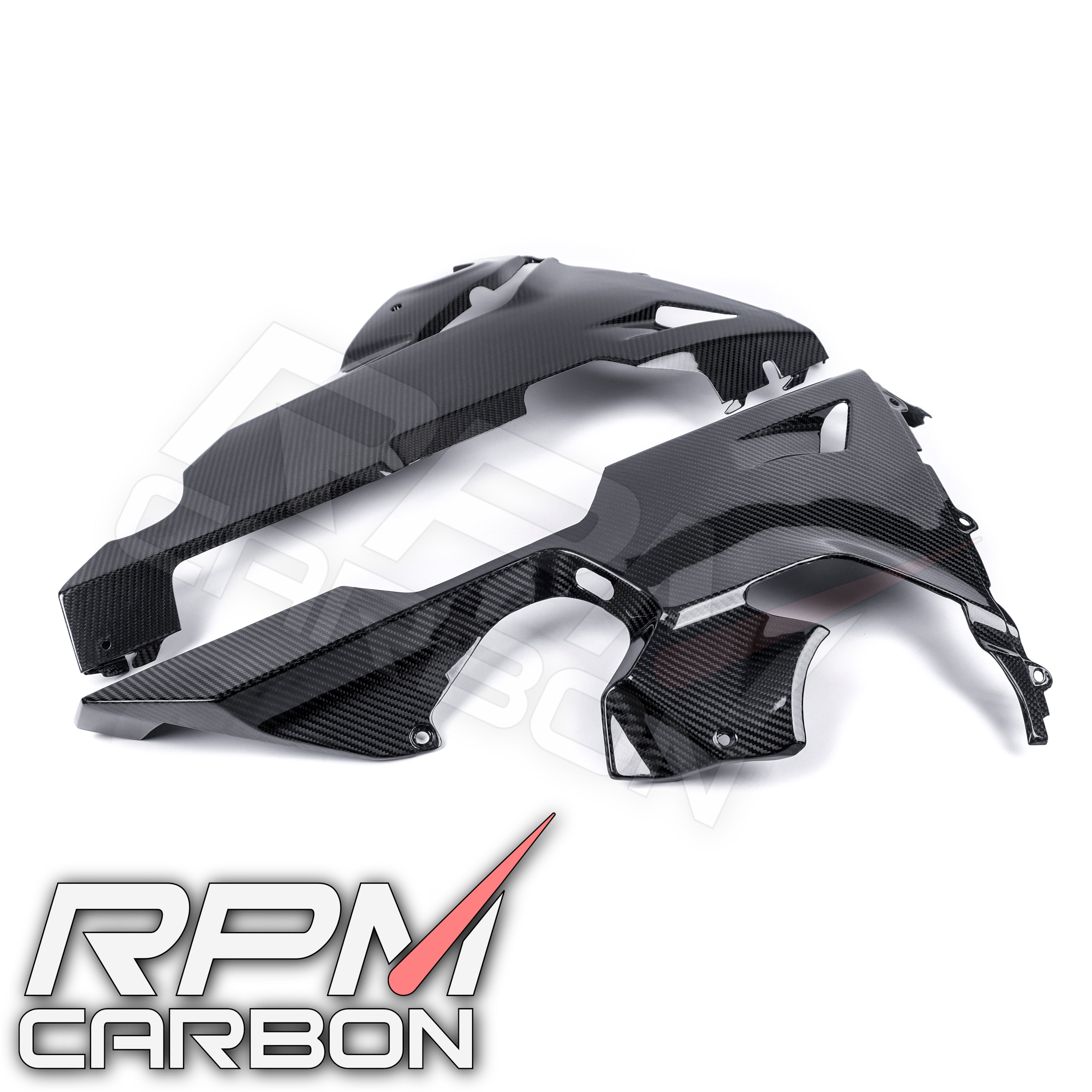 Honda CBR1000RR Carbon Fiber Belly Lower Side Fairings