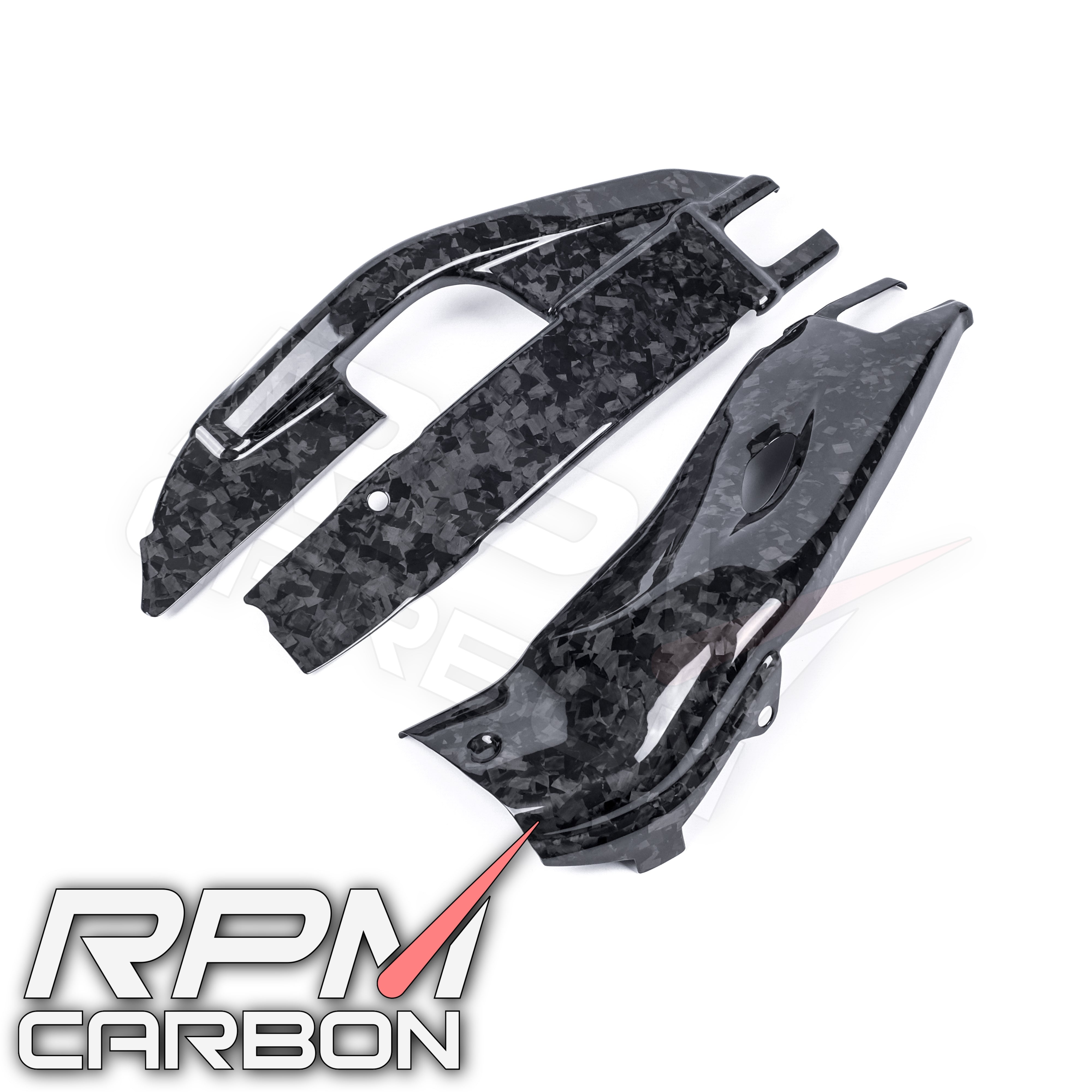 Honda CBR1000RR Carbon Fiber Swingarm Covers Protectors