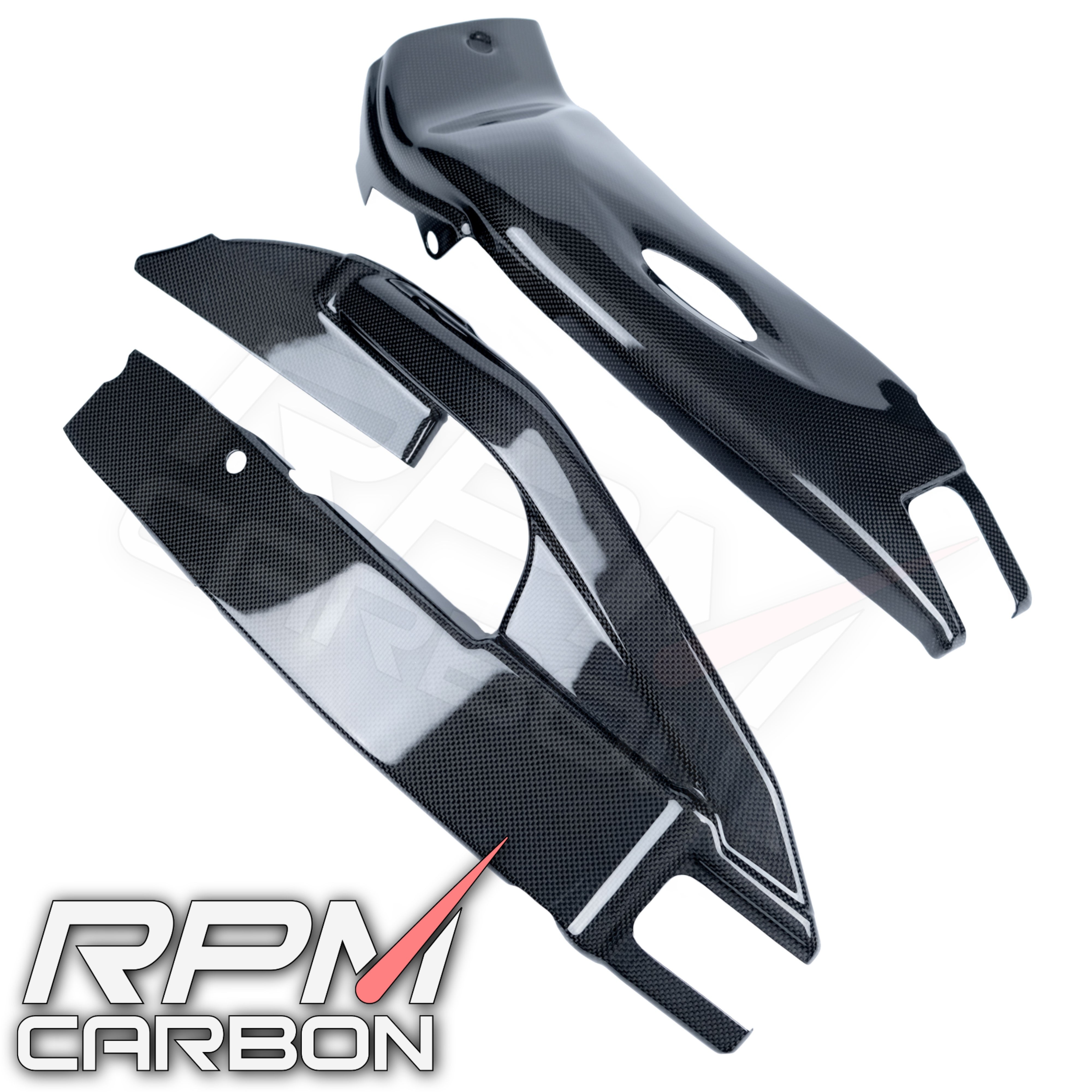 Honda CBR1000RR Carbon Fiber Swingarm Covers Protectors