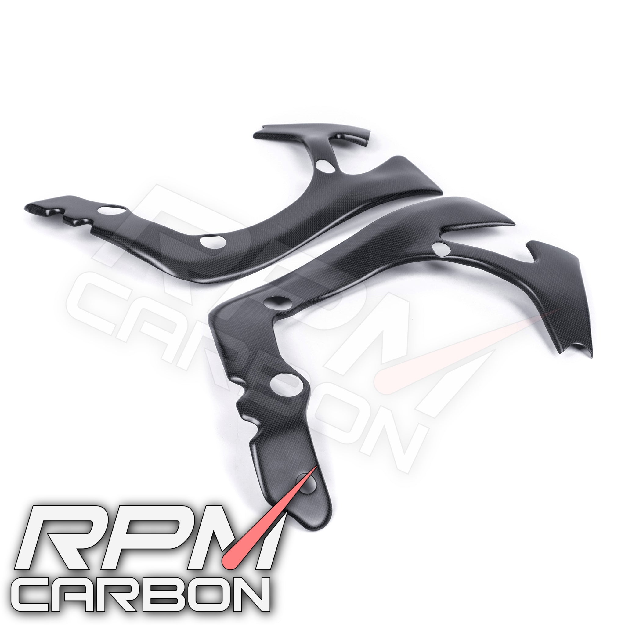 Honda CBR600RR Carbon Fiber Frame Covers Protectors Carbon Fiber