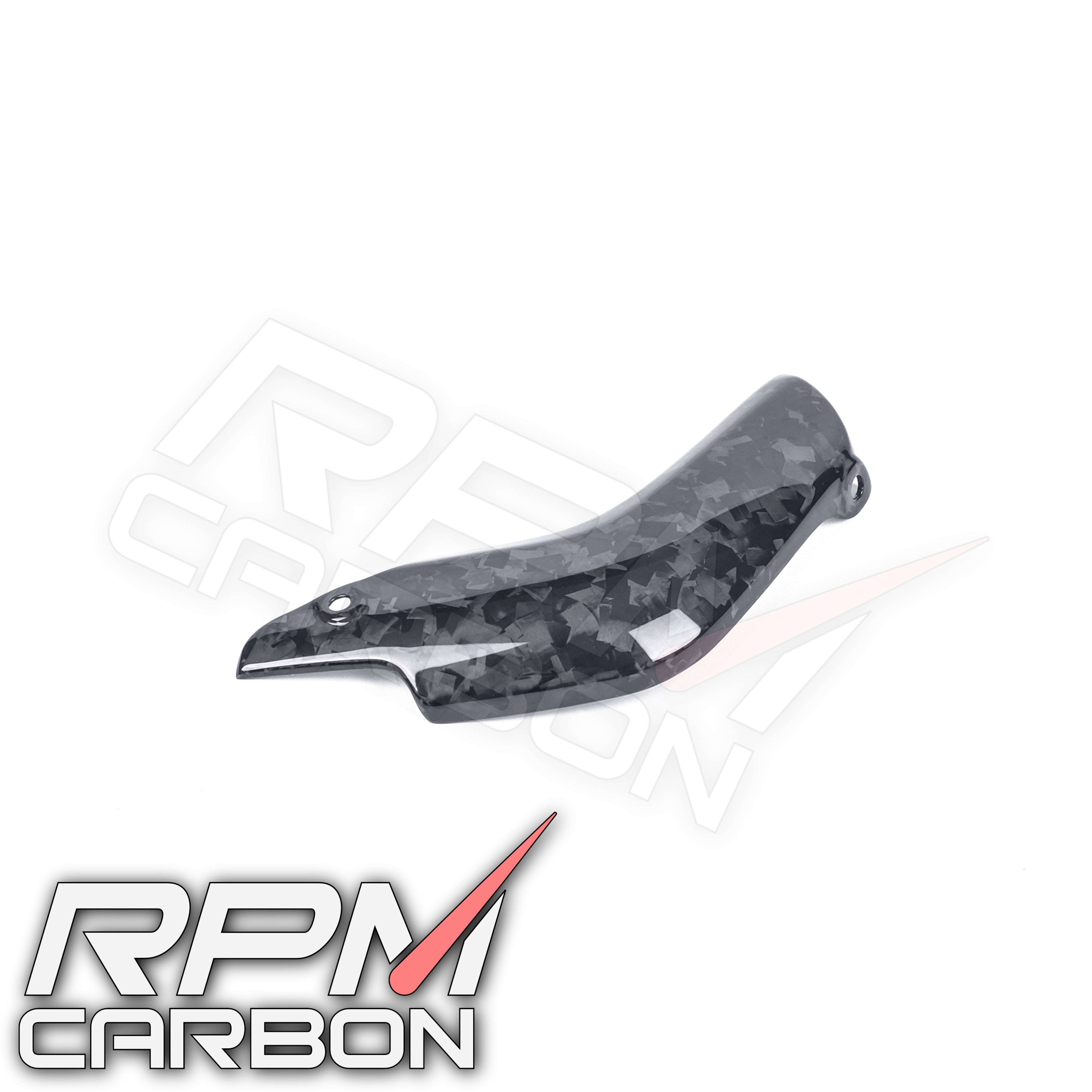 Honda CBR600RR Carbon Fiber Exhaust Cover Shield