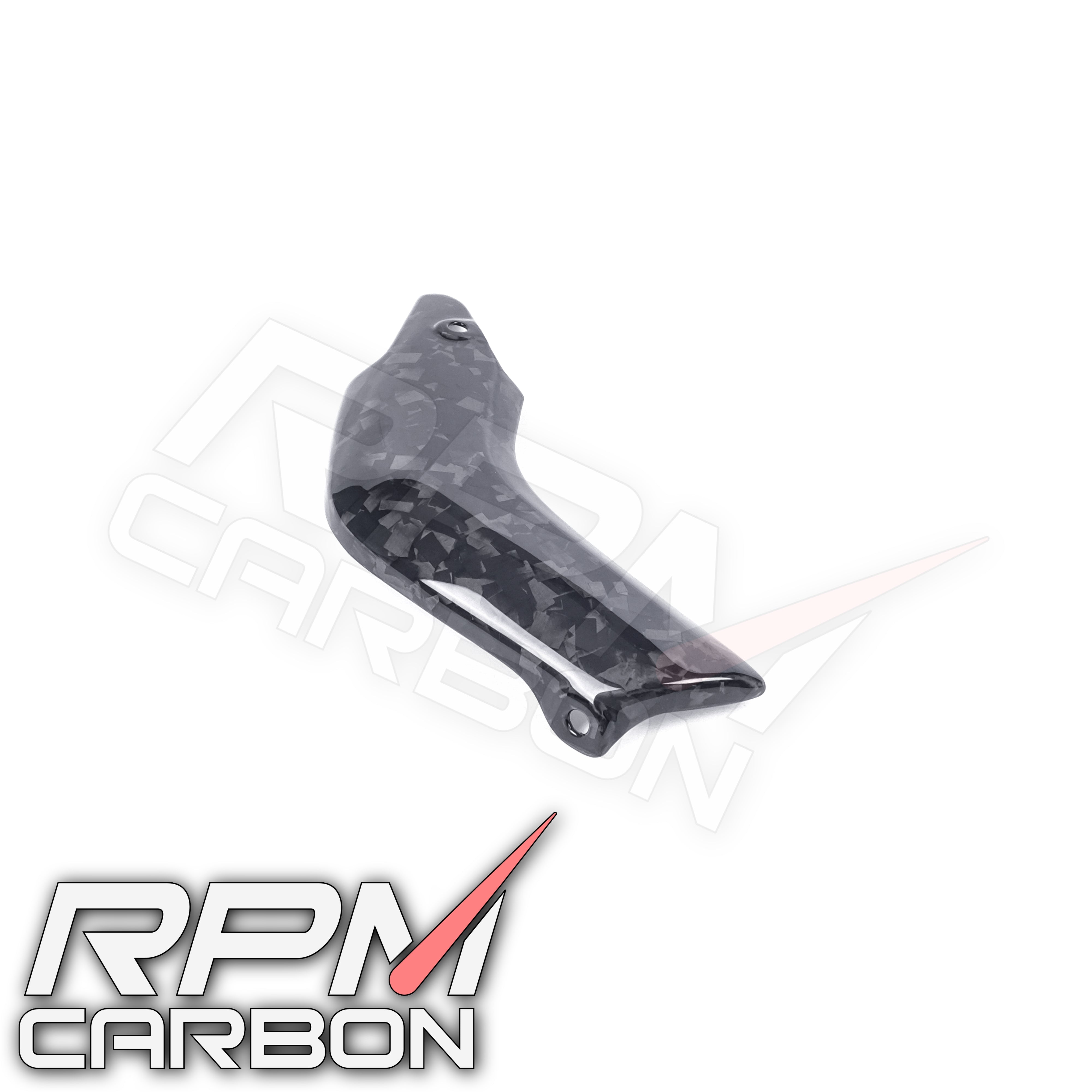 Honda CBR600RR Carbon Fiber Exhaust Cover Shield