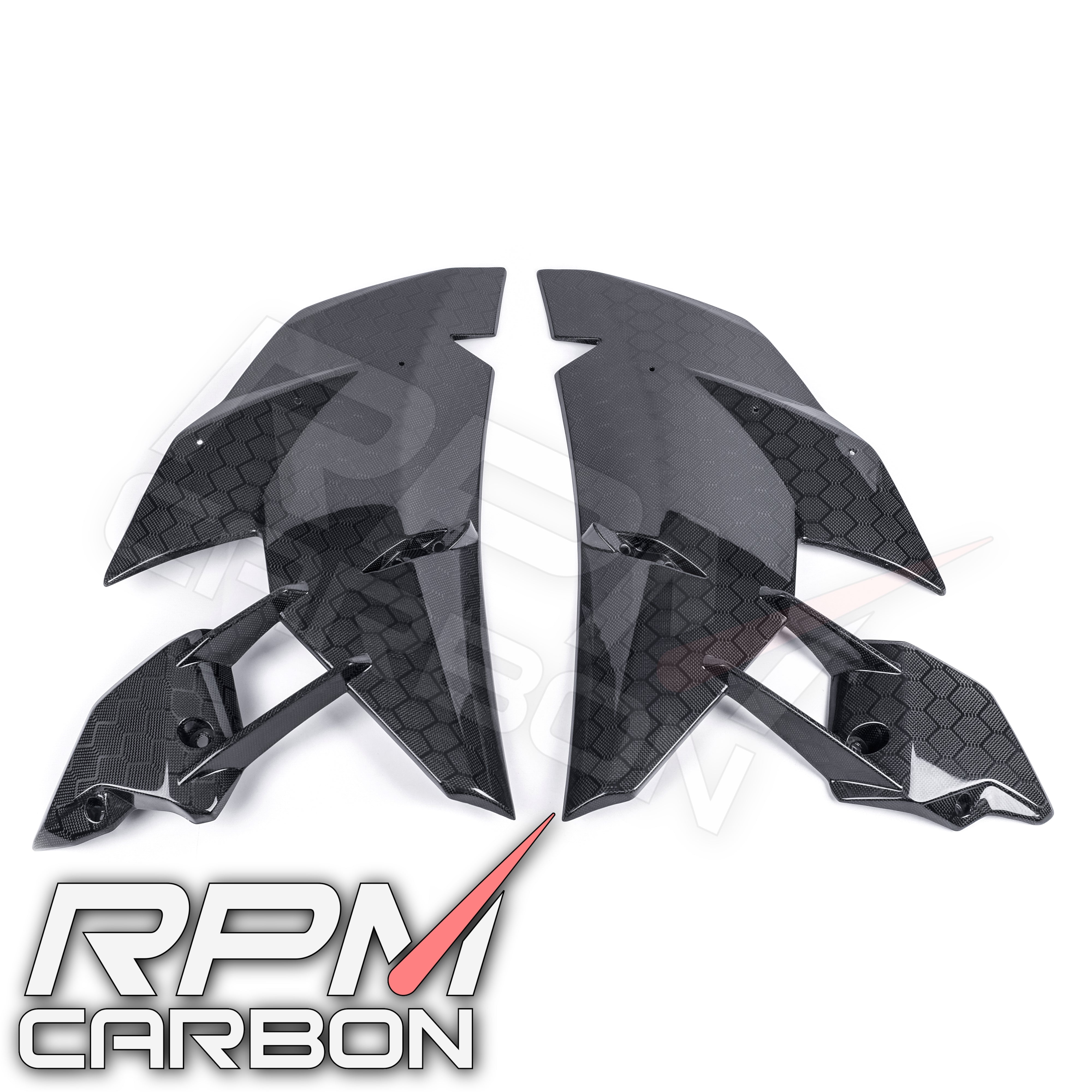 Kawasaki H2 Carbon Fiber Side Fairings