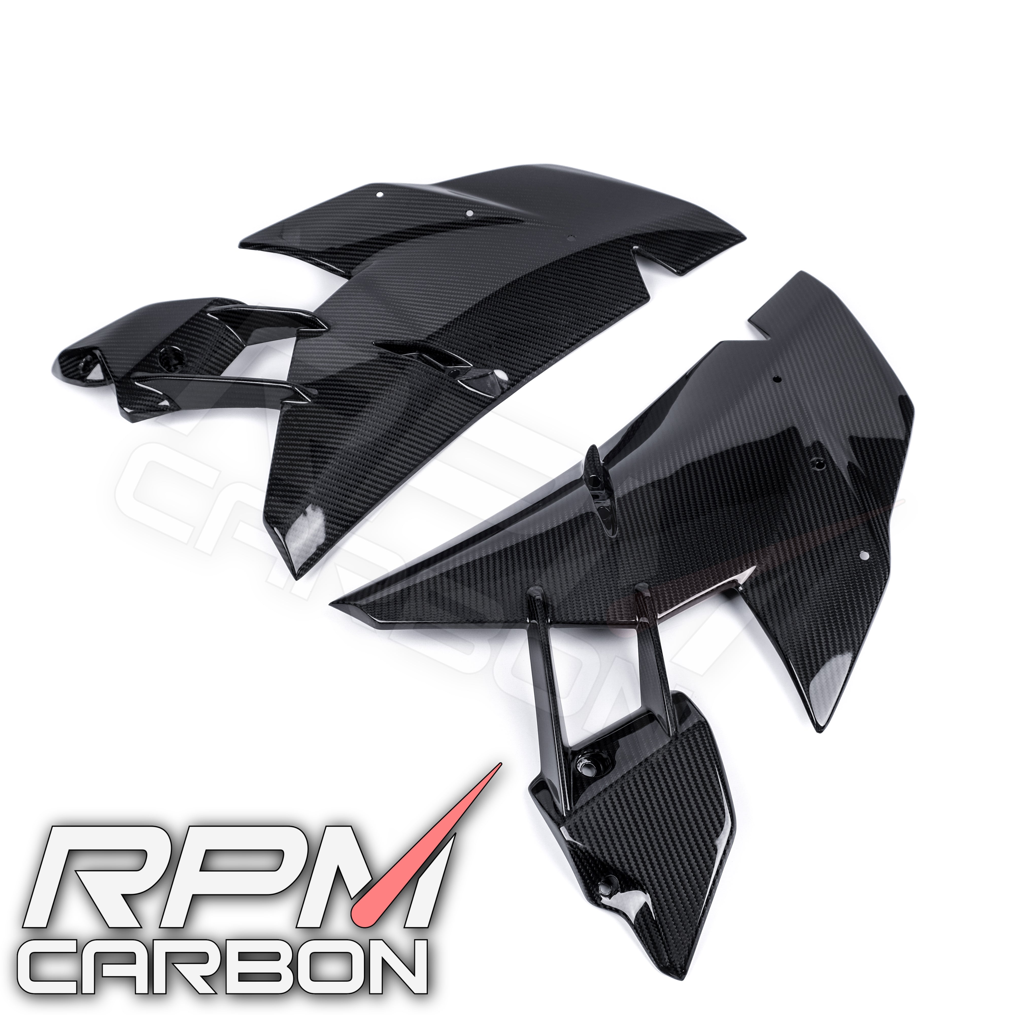 Kawasaki H2 Carbon Fiber Side Fairings