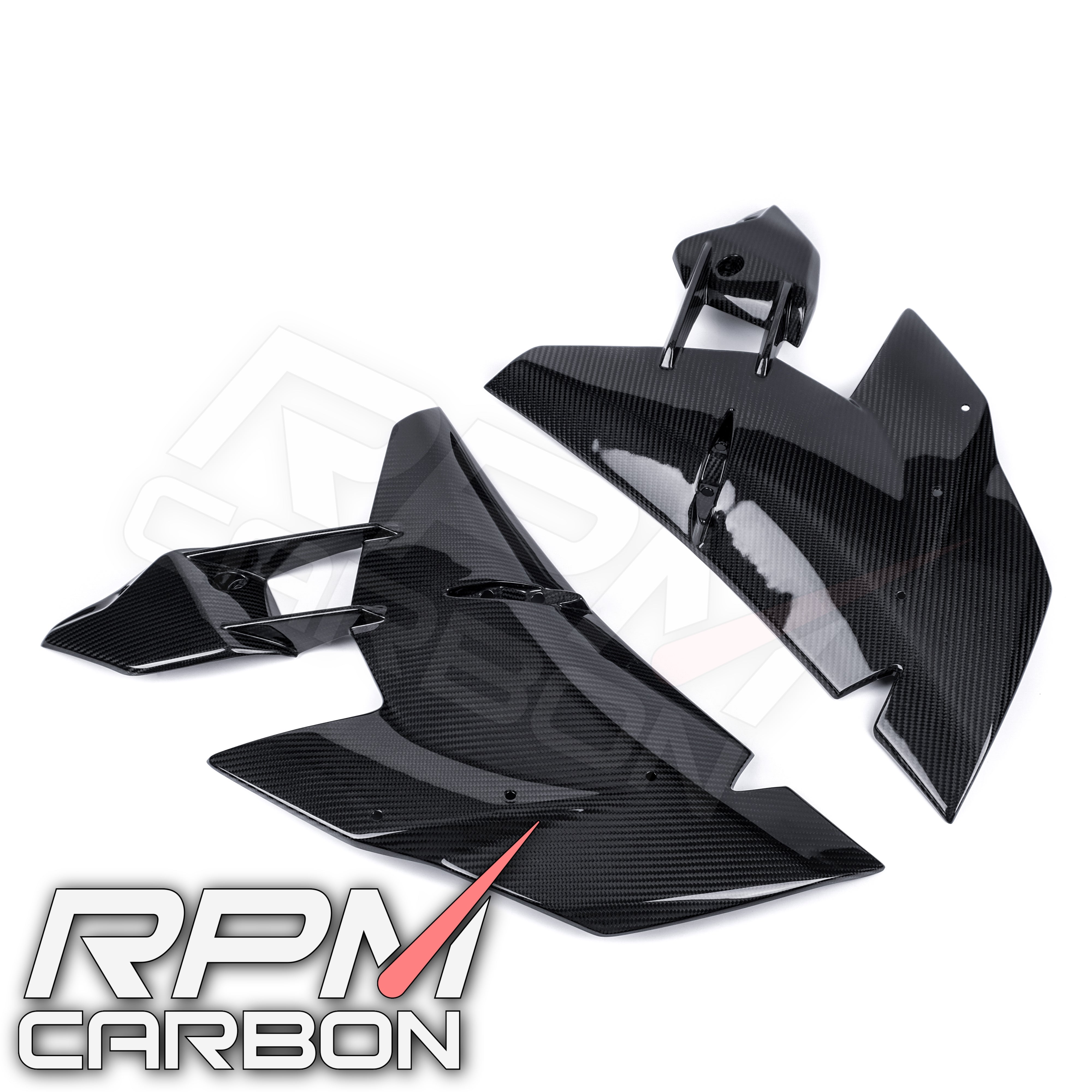 Kawasaki H2 Carbon Fiber Side Fairings