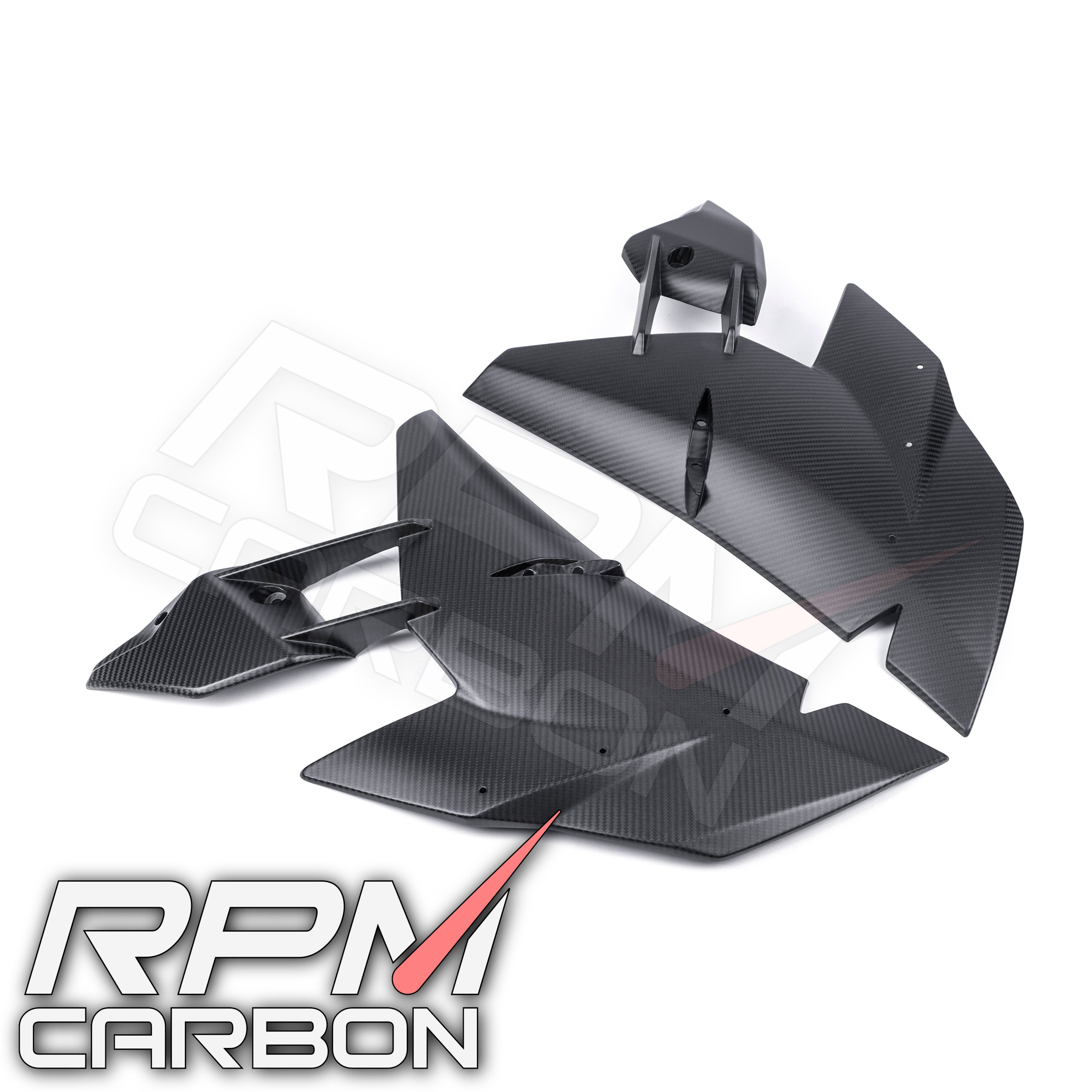 Kawasaki H2 Carbon Fiber Side Fairings