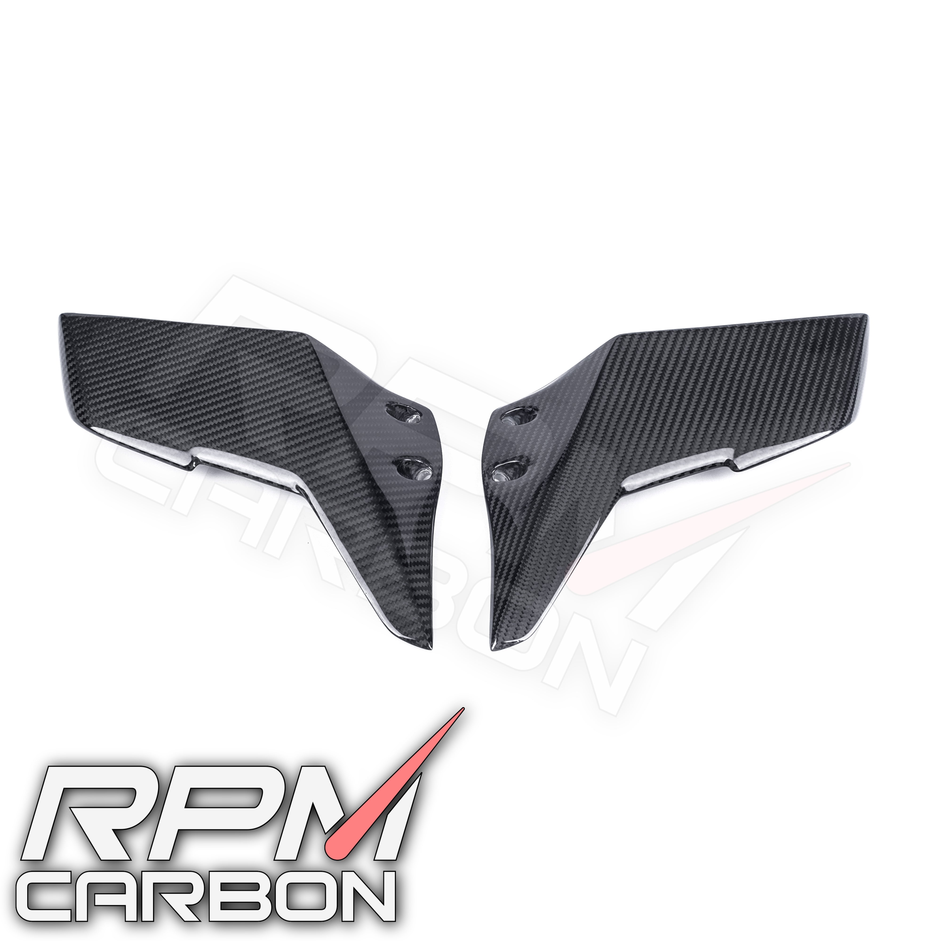 Kawasaki H2 Carbon Fiber Upper Winglets Gen 2018+