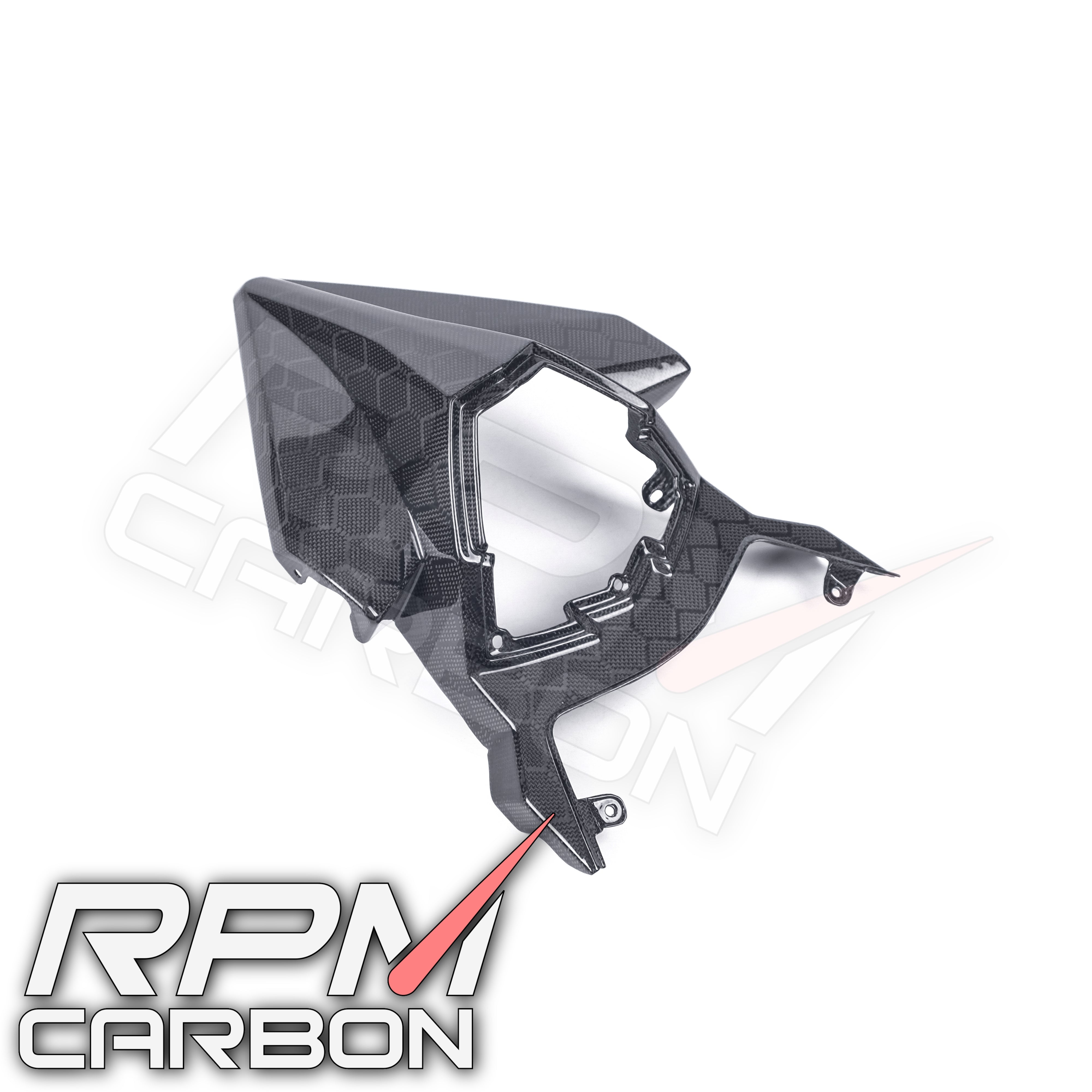 Kawasaki H2/H2R Carbon Fiber Tail Center Fairing