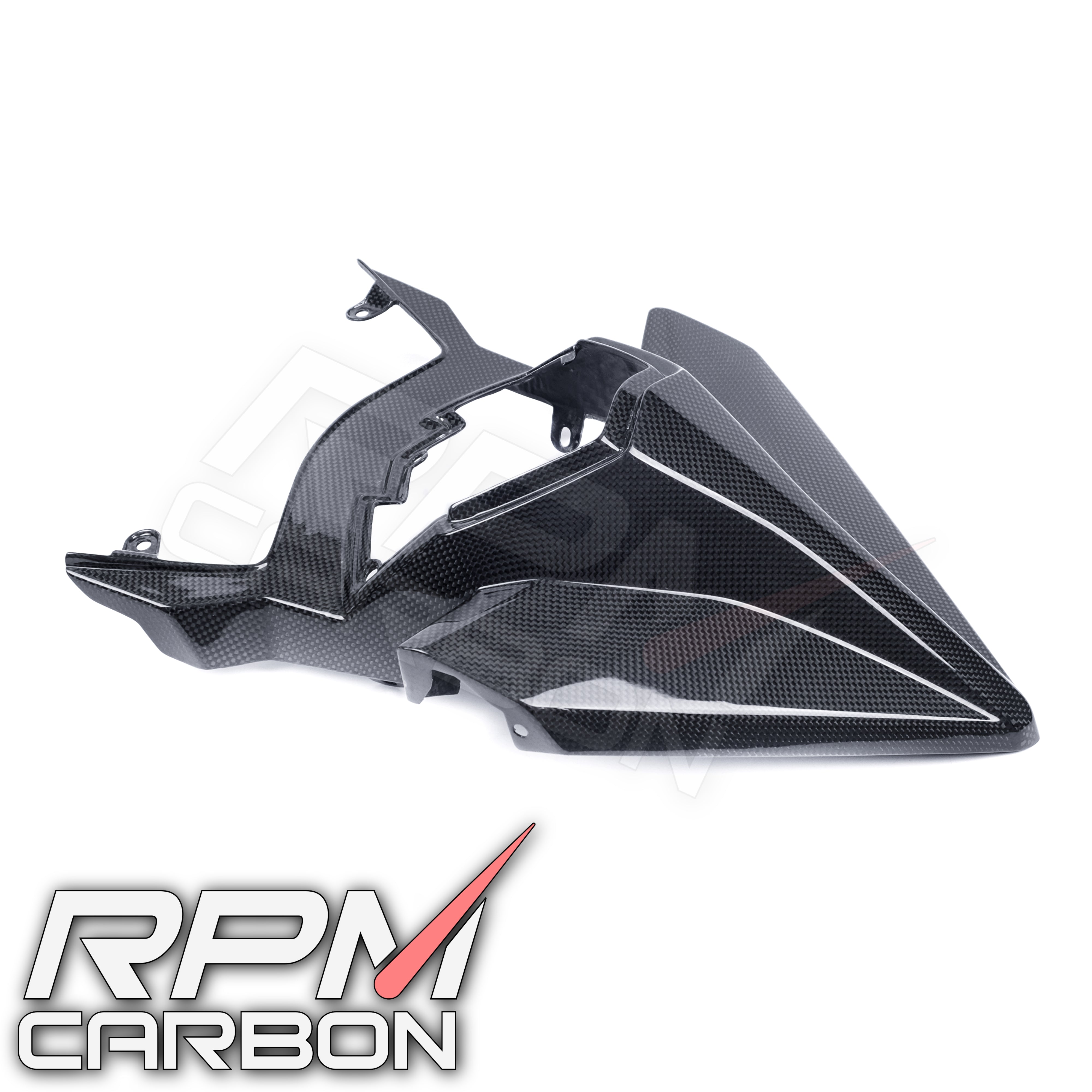 Kawasaki H2/H2R Carbon Fiber Tail Center Fairing