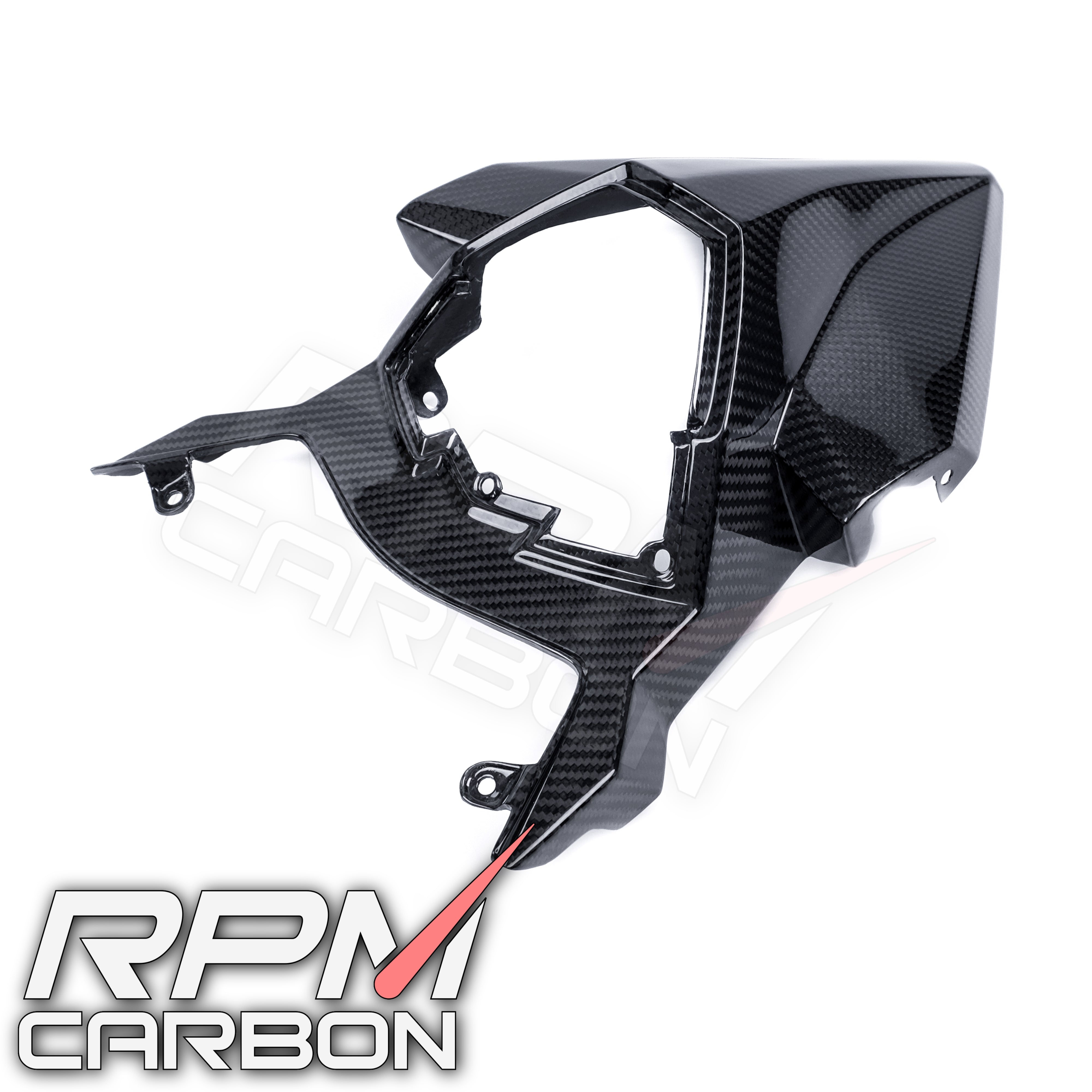 Kawasaki H2/H2R Carbon Fiber Tail Center Fairing