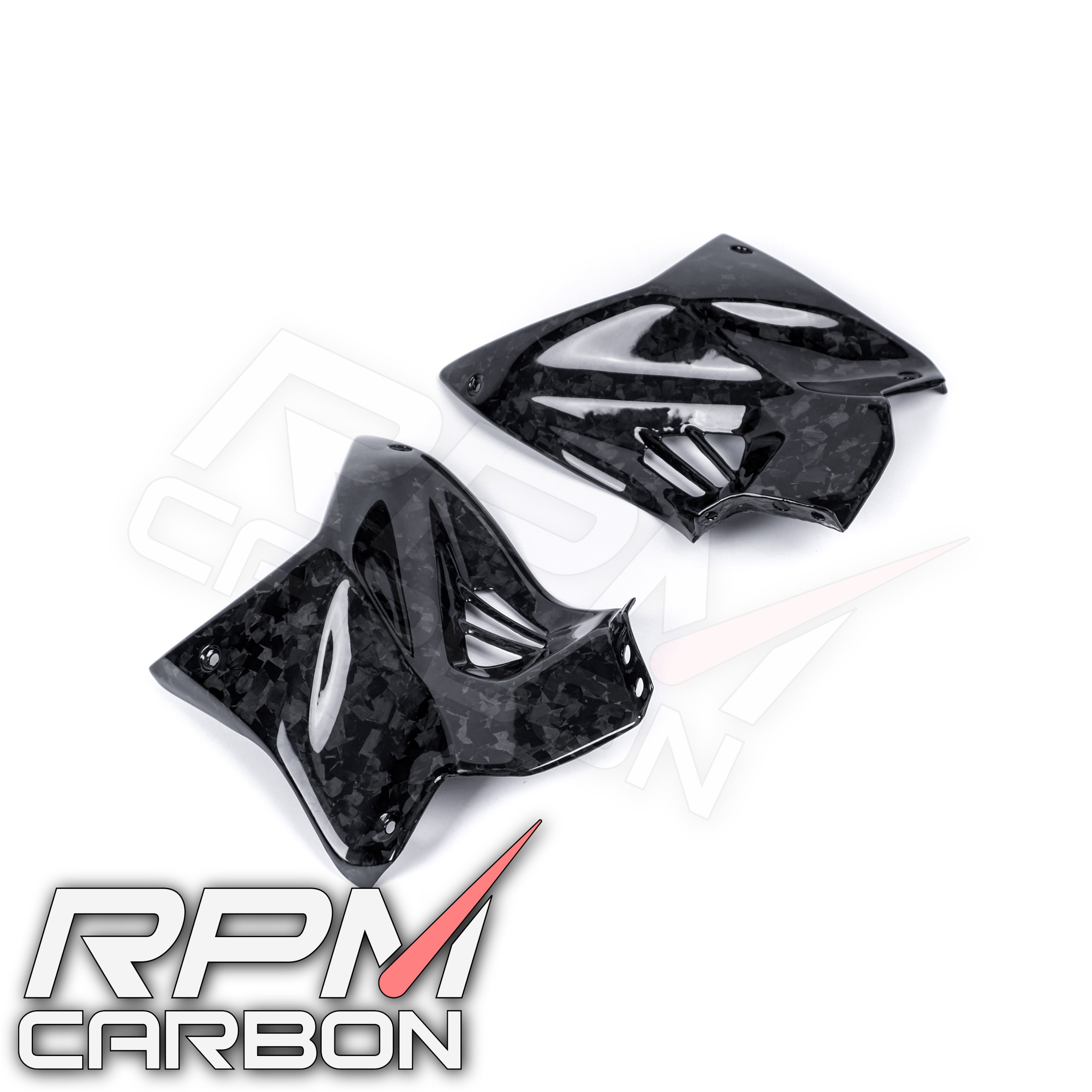 Kawasaki H2 / H2R Carbon Fiber Front Tank Side Panels